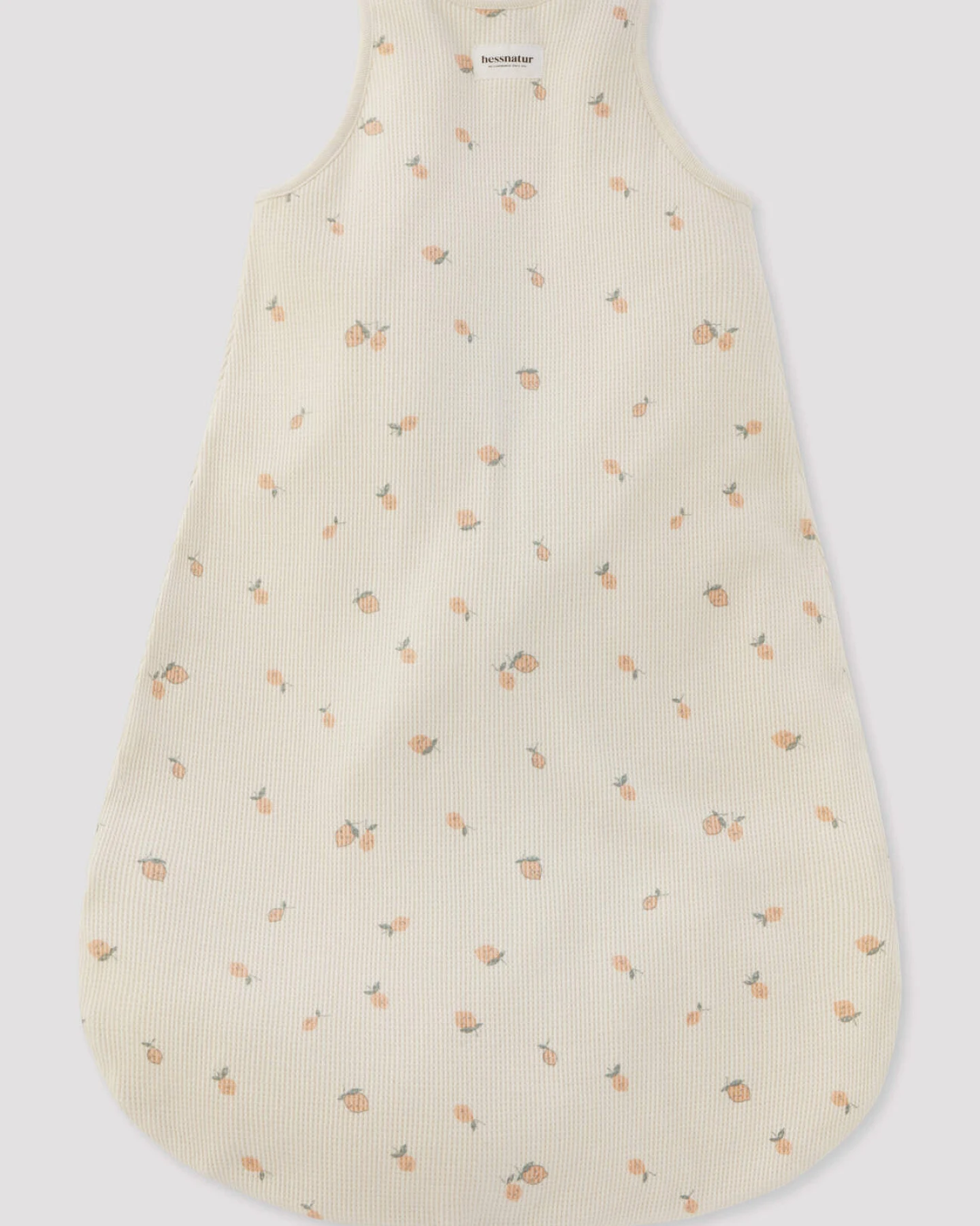 hessnatur Baby Piqué Schlafsack aus Bio-Baumwolle - natur - Größe 70cm – Ansicht 3
