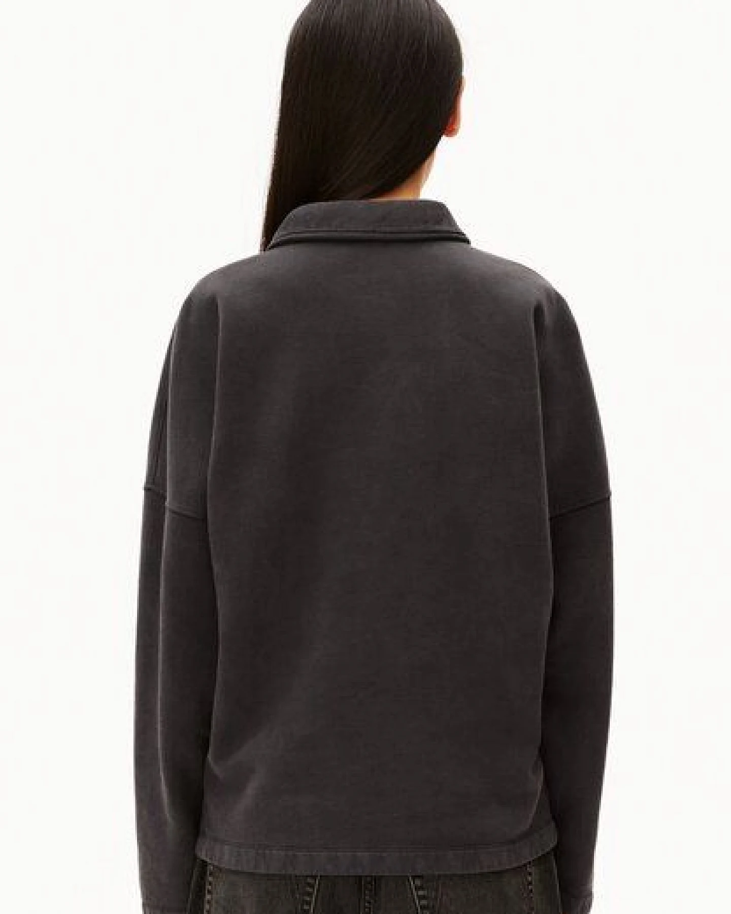 ARMEDANGELS POLO Damen Sweatshirt aus 100% Bio-Baumwolle – Ansicht 2