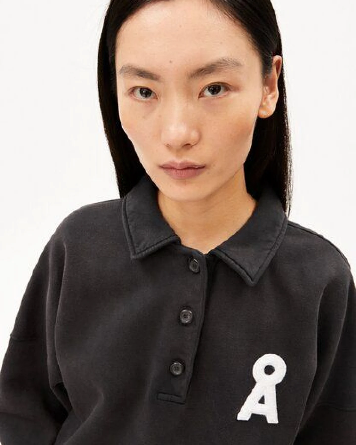 ARMEDANGELS POLO Damen Sweatshirt aus 100% Bio-Baumwolle – Ansicht 3