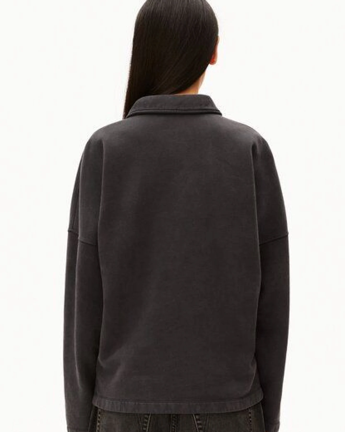 ARMEDANGELS POLO Damen Sweatshirt aus 100% Bio-Baumwolle – Ansicht 2