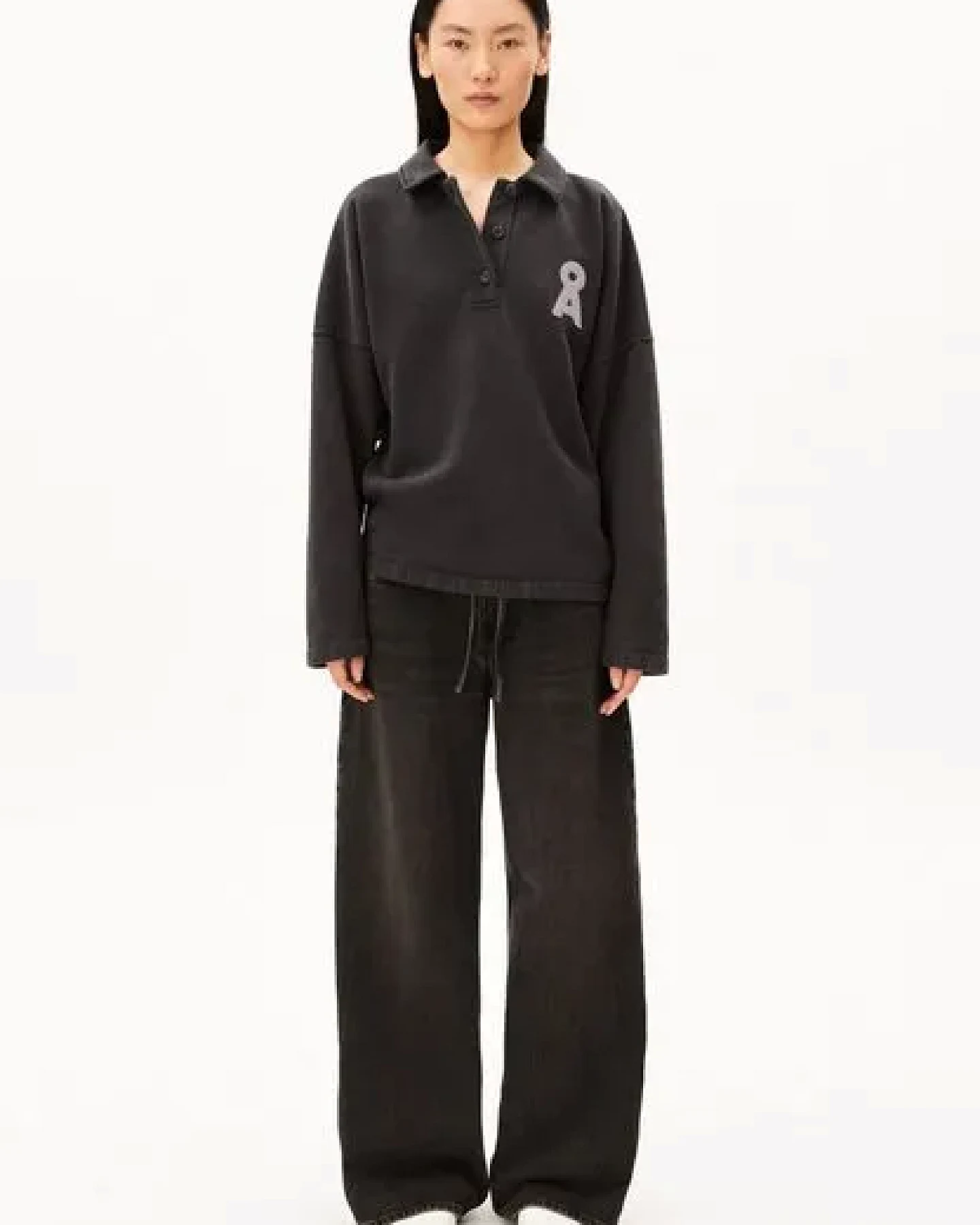 ARMEDANGELS POLO Damen Sweatshirt aus 100% Bio-Baumwolle – Ansicht 4