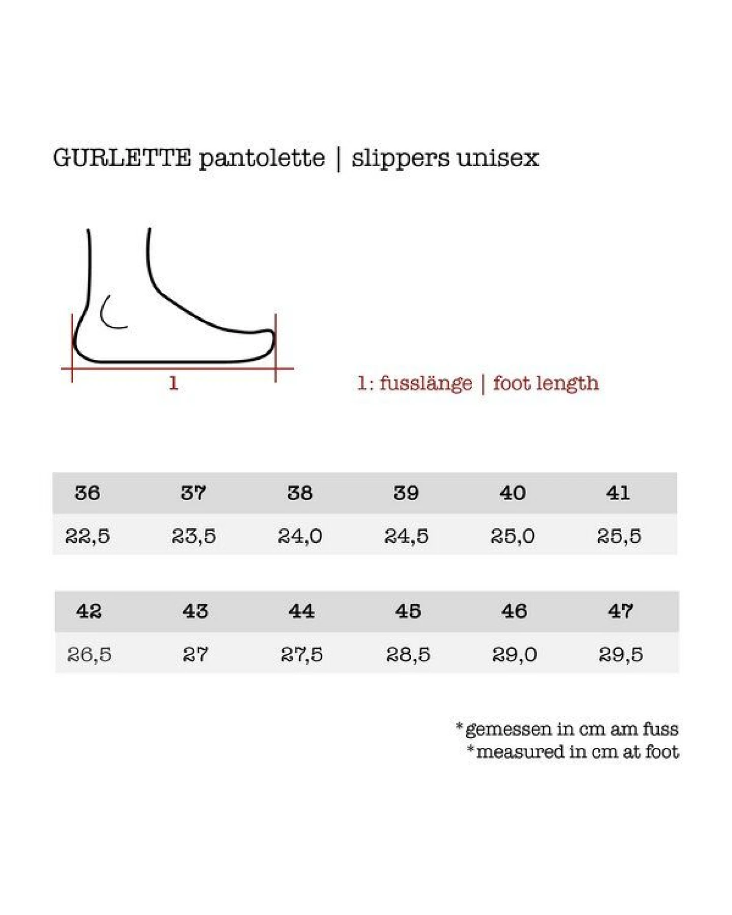 LANGBRETT GURLETTE pantolette – Ansicht 3