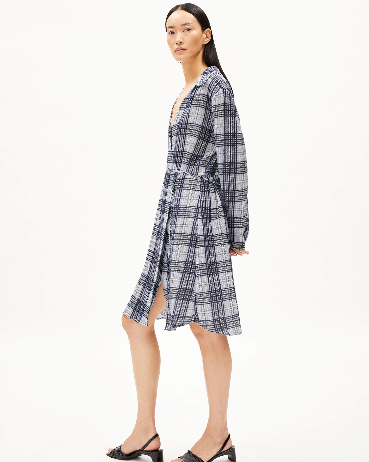 ARMEDANGELS Kleid FEMAALE CHECK – Ansicht 3