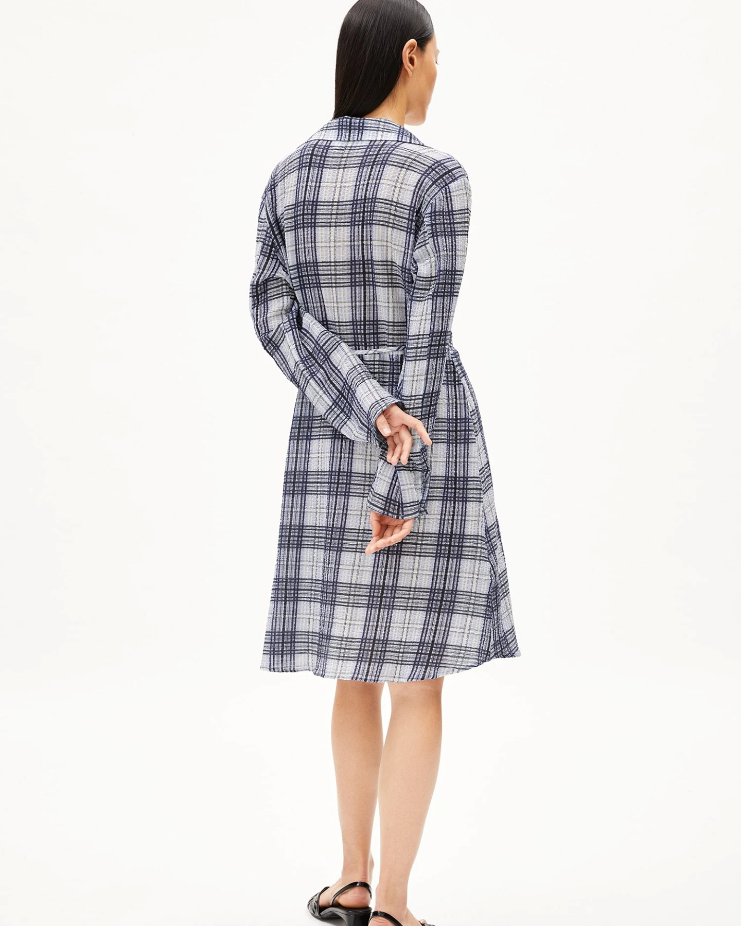 ARMEDANGELS Kleid FEMAALE CHECK – Ansicht 4