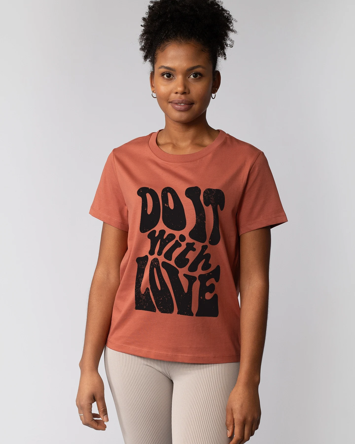 Watapparel T-Shirt Do it with love – Ansicht 2