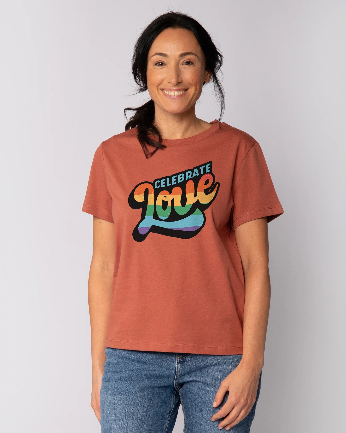 Watapparel T-Shirt Celebrate Love (GOTS) – Ansicht 2