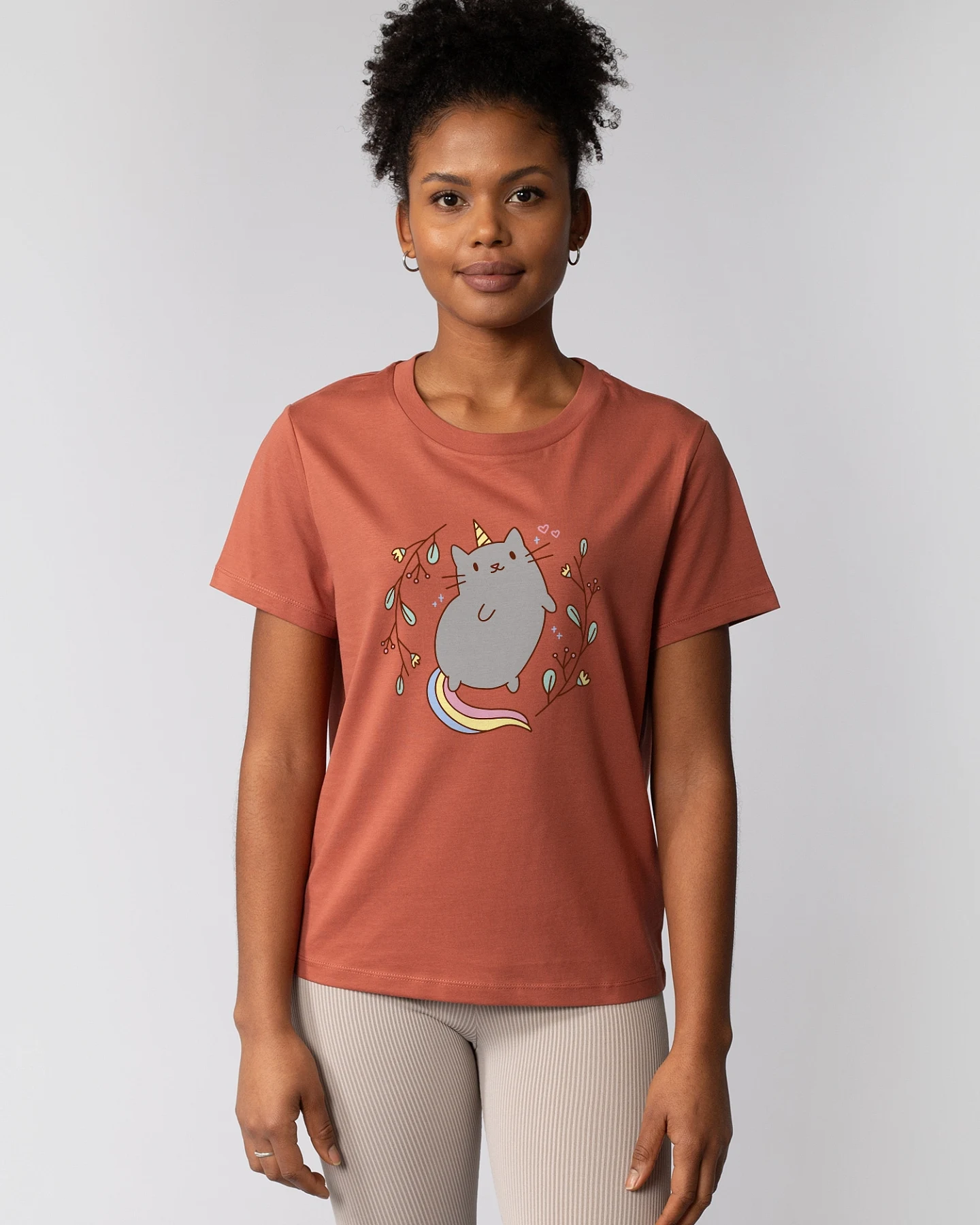 Watapparel T-Shirt Unicorn Cat – Ansicht 2