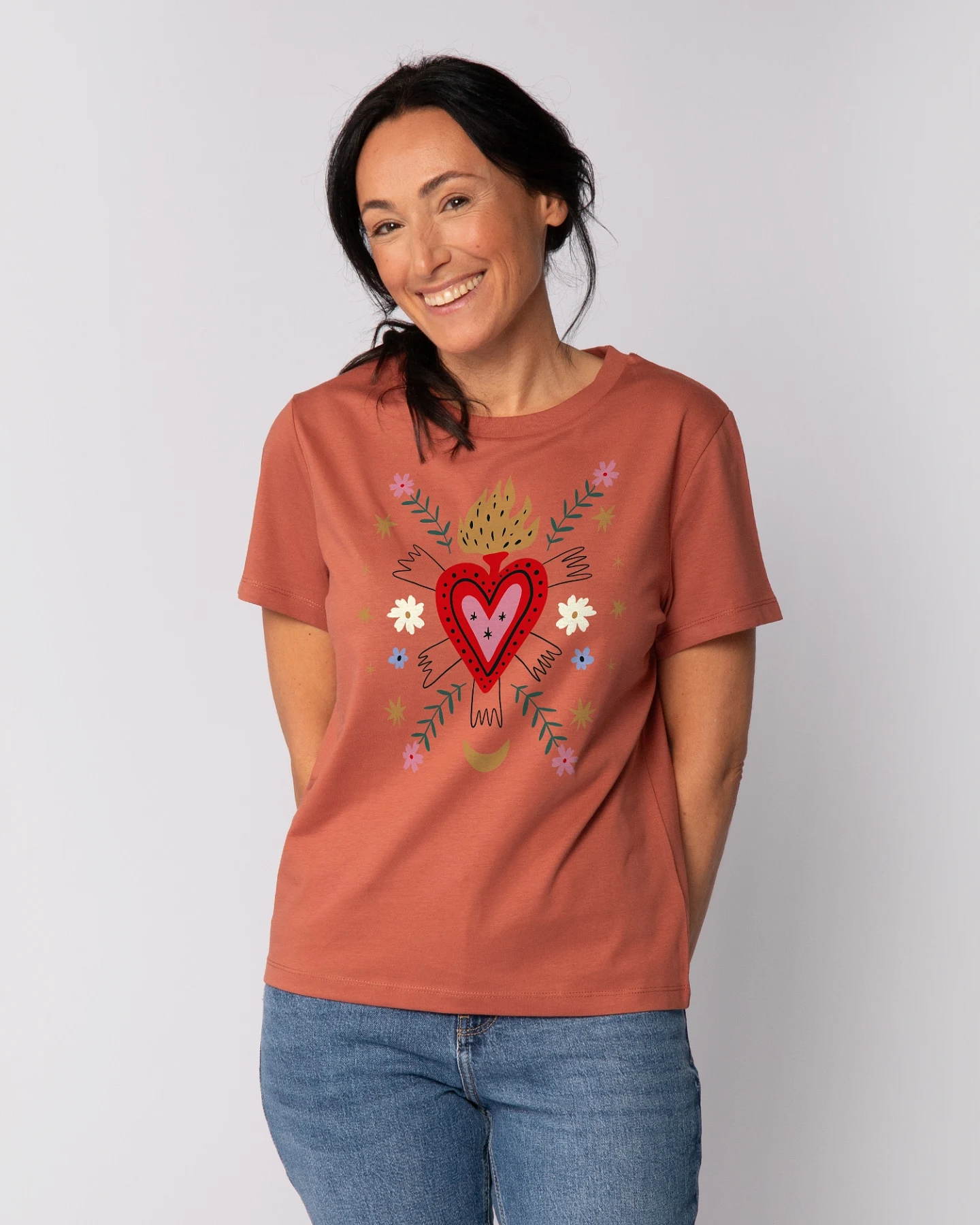 Watapparel T-Shirt Love And Flex – Ansicht 2