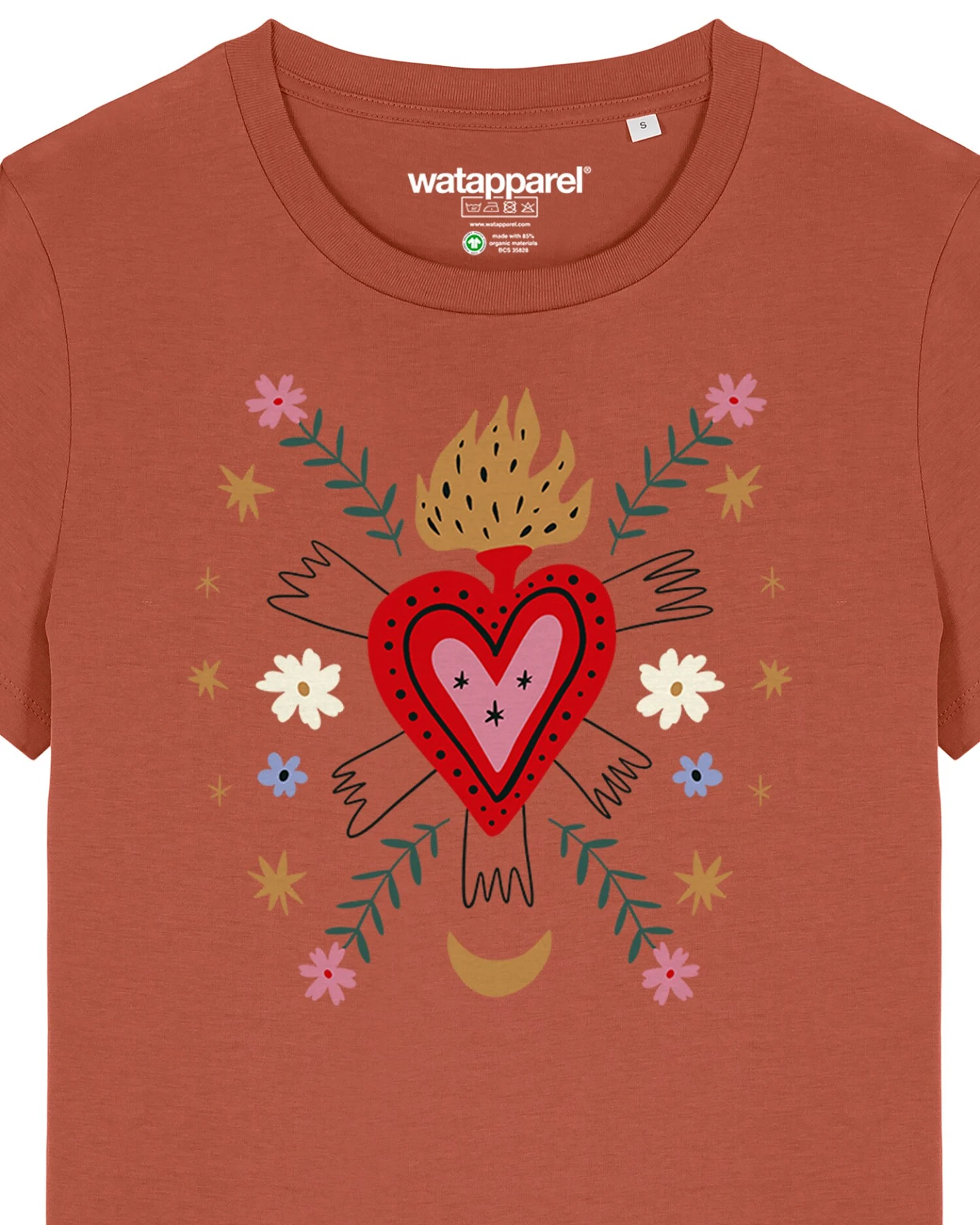 Watapparel T-Shirt Love And Flex – Ansicht 3