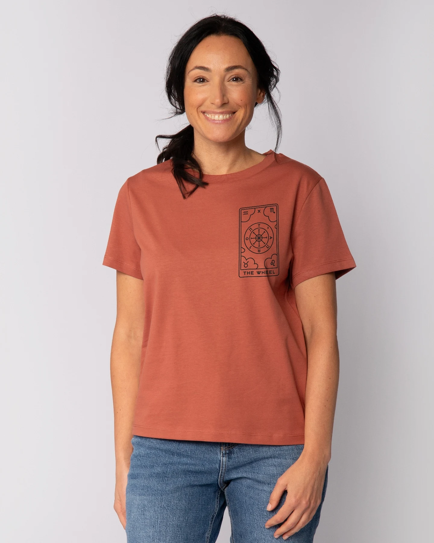 Watapparel T-Shirt Tarot The Wheel – Ansicht 2