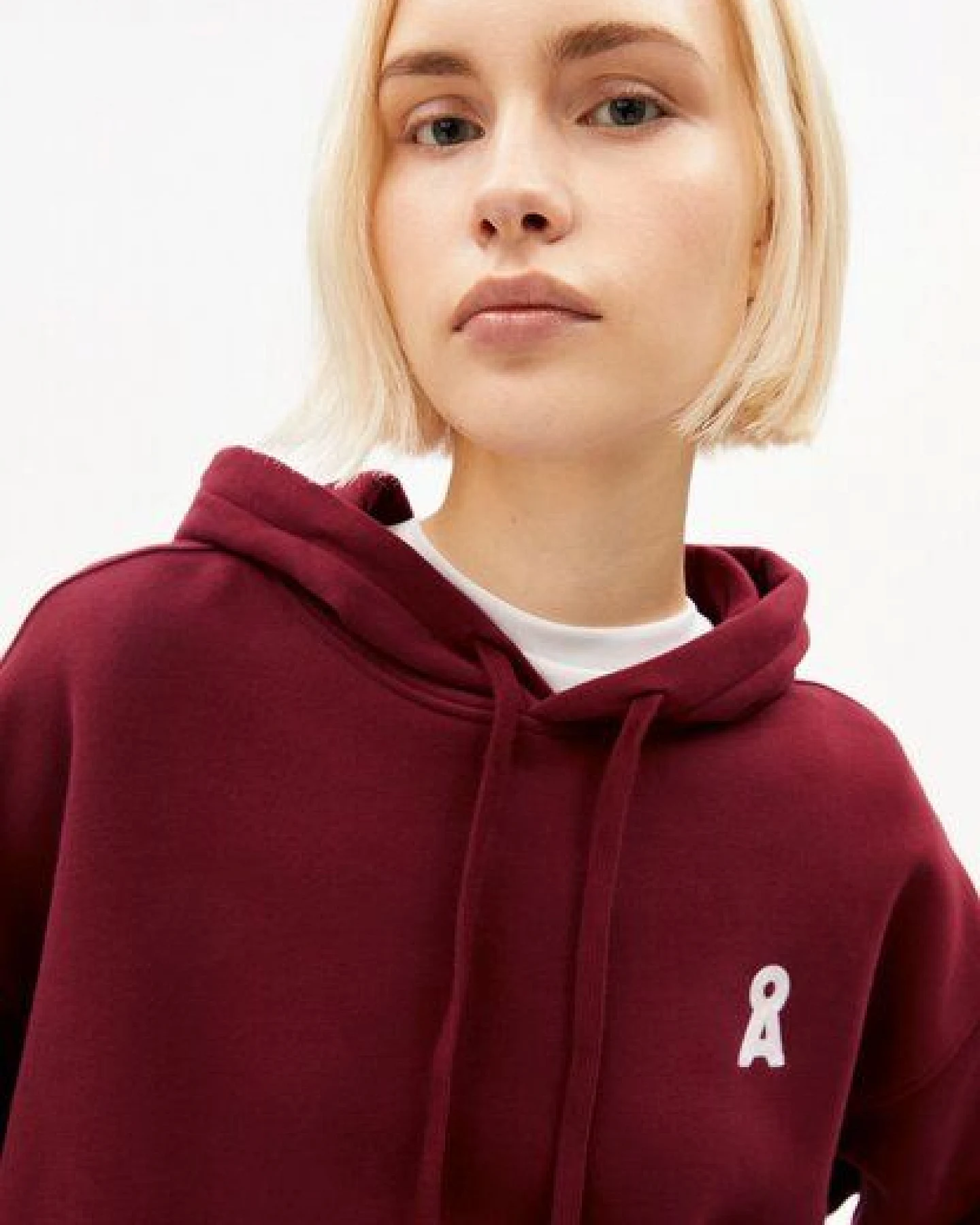 ARMEDANGELS ICONIC Å FRANCISARAA Damen Sweathoodie aus Bio-Baumwolle – Ansicht 3