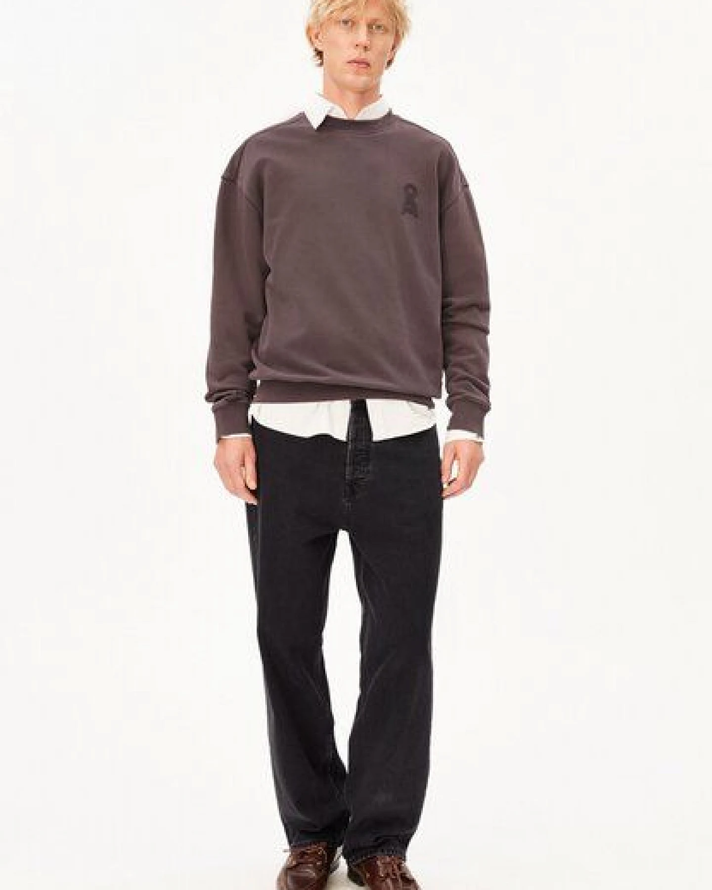 ARMEDANGELS ICONIC Å GMT DYE Herren Pullover aus Bio-Baumwolle – Ansicht 4