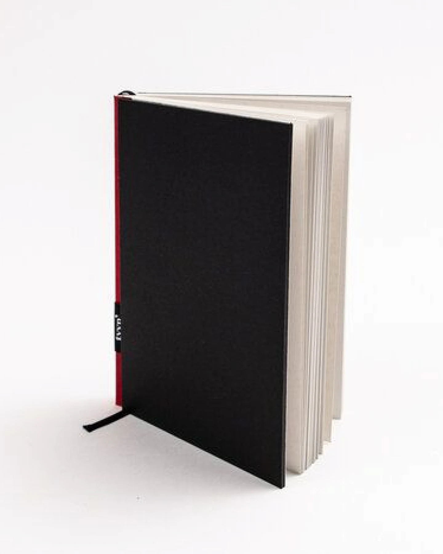 Notizbuch A6 schwarz - perforiert - 100% Recyclingpapier - BerlinBook by tyyp – Ansicht 2