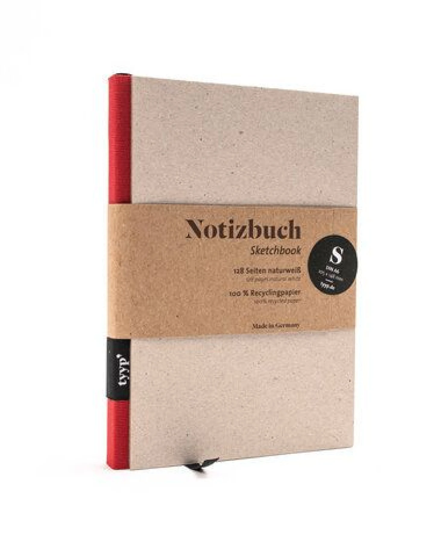 Notizbuch A6 - perforiert - 100% Recyclingpapier - BerlinBook by tyyp – Ansicht 3