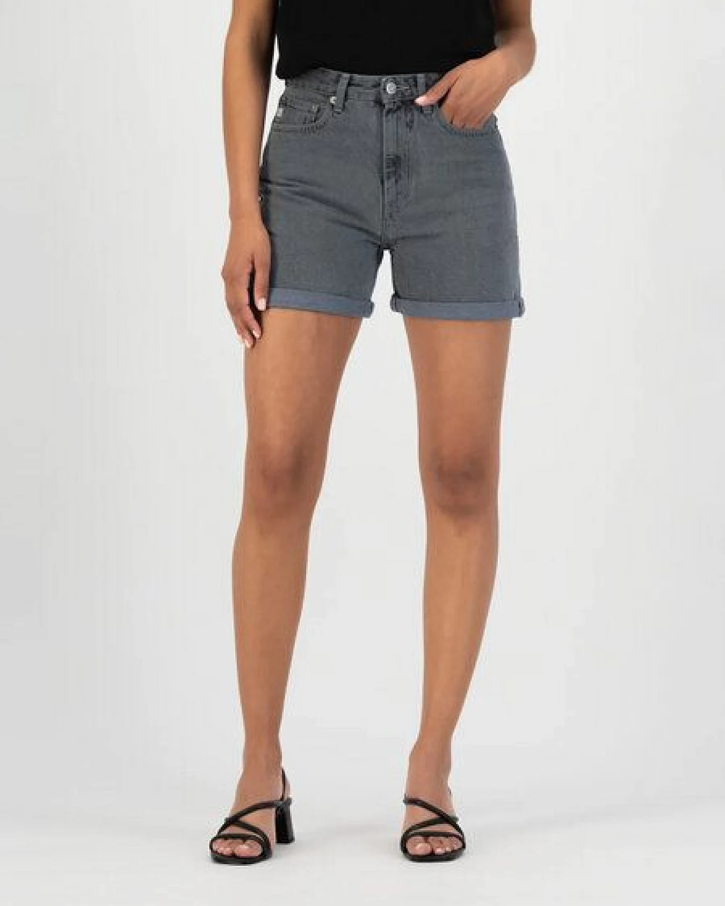 MUD Jeans Damen Jeansshorts - Marilyn - aus Bio-Baumwolle – Ansicht 2