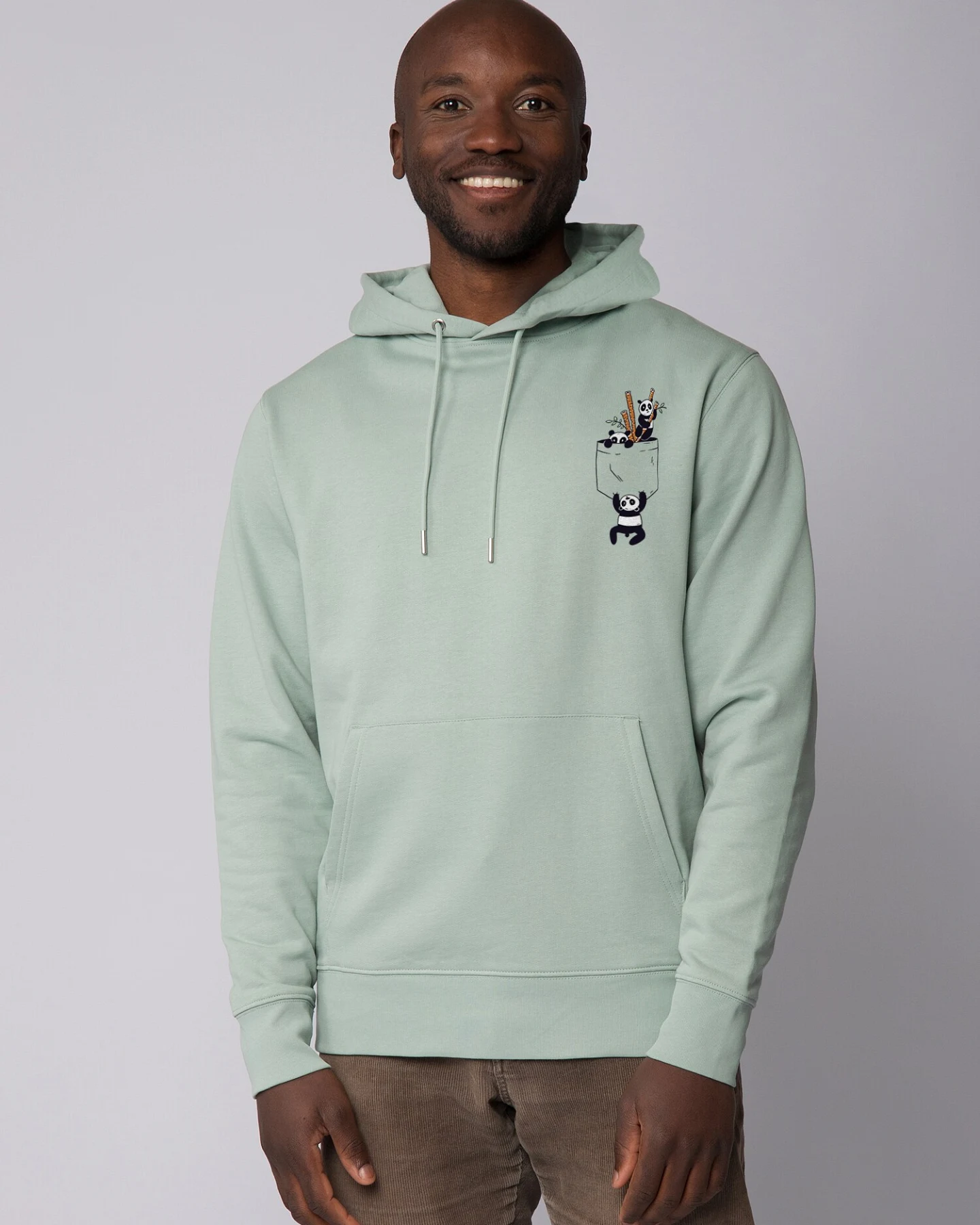 Watapparel Sweatshirt Pocket Pandas – Ansicht 2