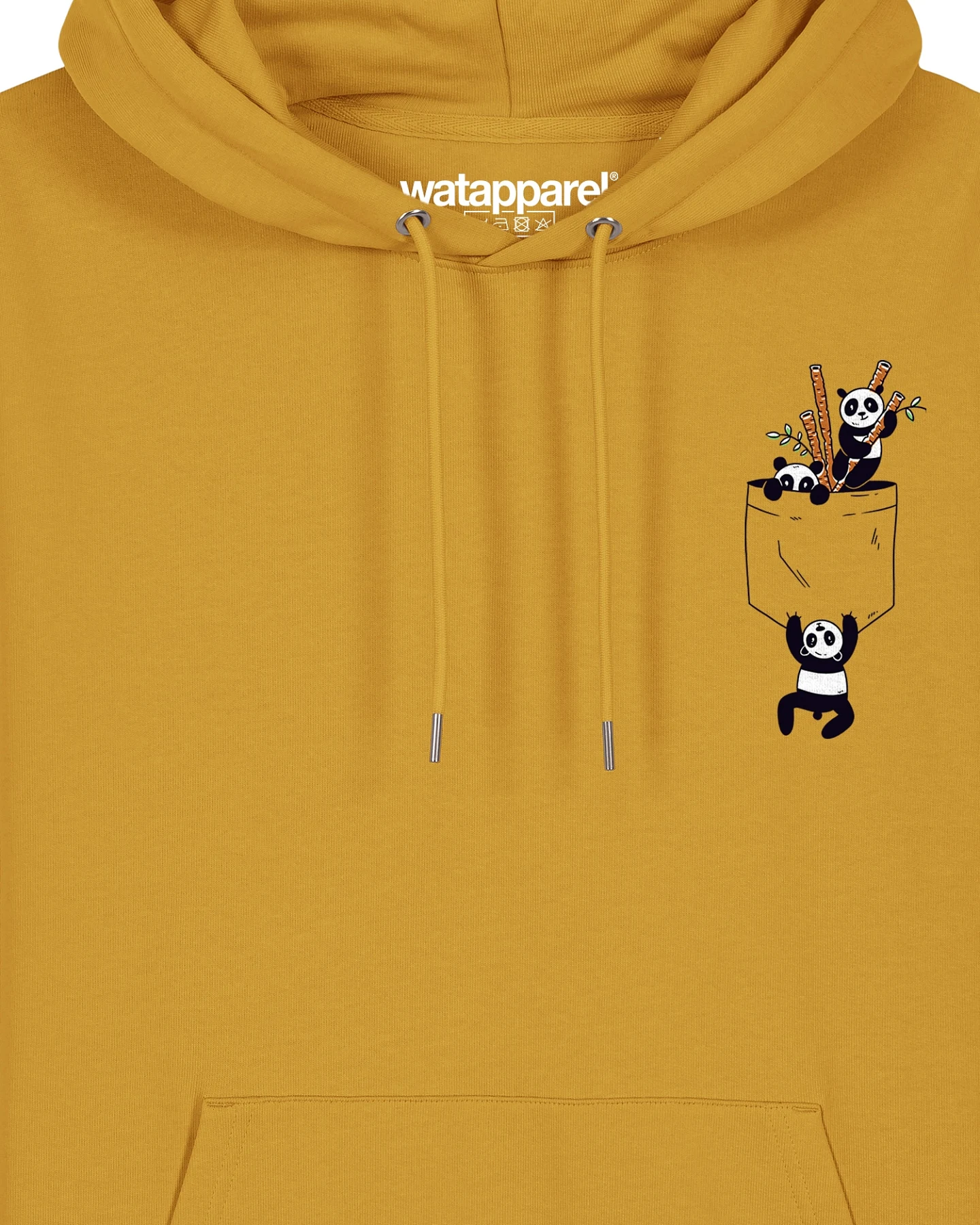 Watapparel Sweatshirt Pocket Pandas – Ansicht 3