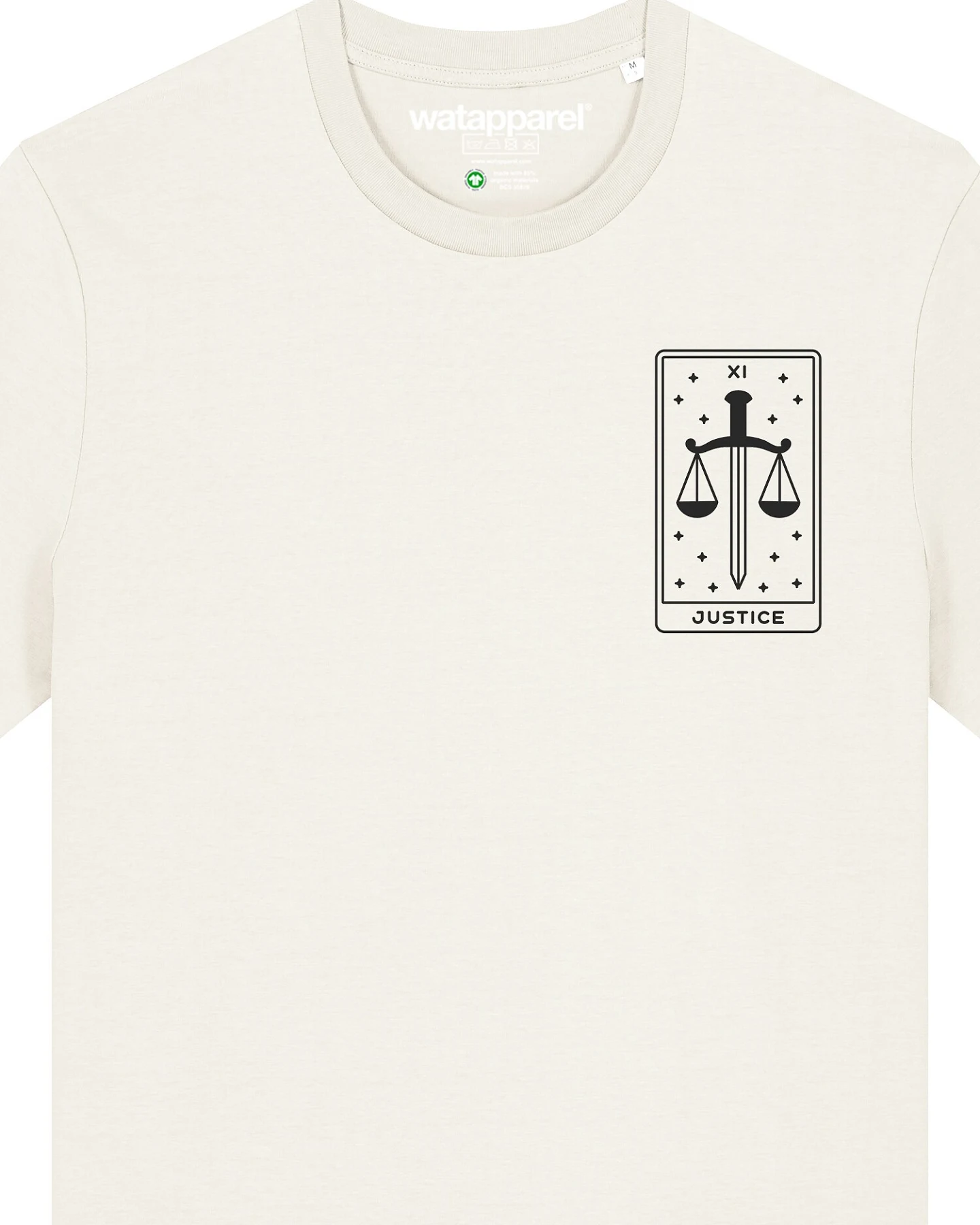 Watapparel Shirt Tarot Justice – Ansicht 2