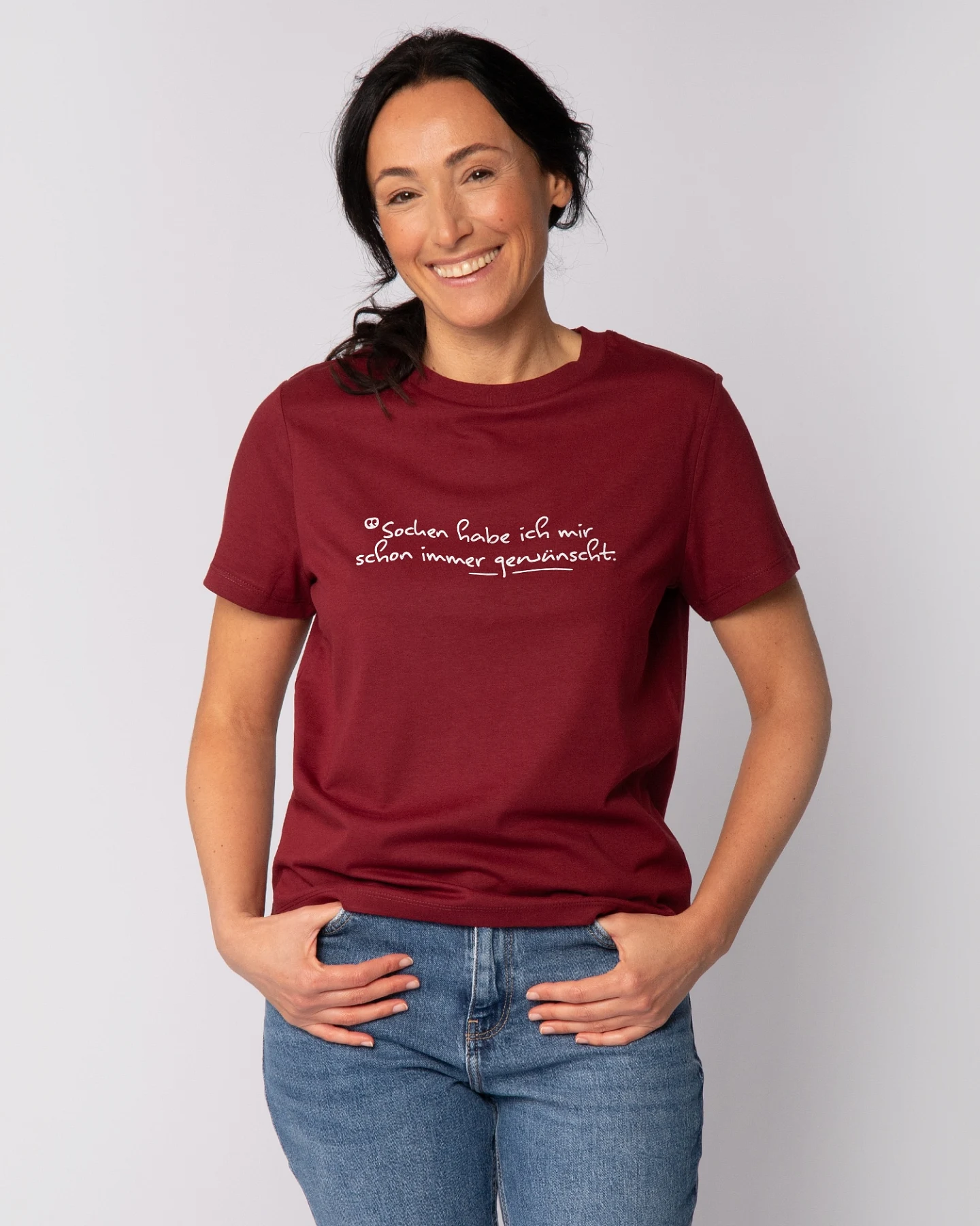Watapparel T-Shirt Socken Habe Ich Mir Schon Immer Gewünscht – Ansicht 2