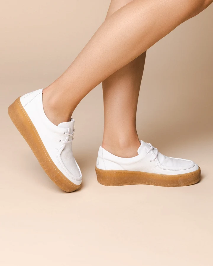 VENUS IS VEGAN Damen vegan Loafer Billy White