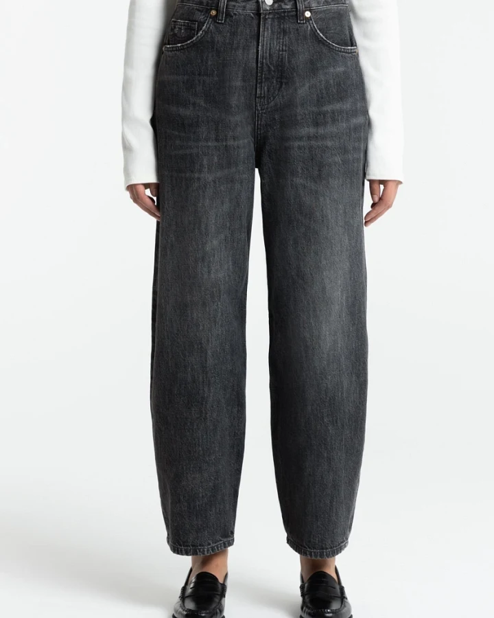 Kings of Indigo Damen vegan Jeans Leila Ceky Schwarz