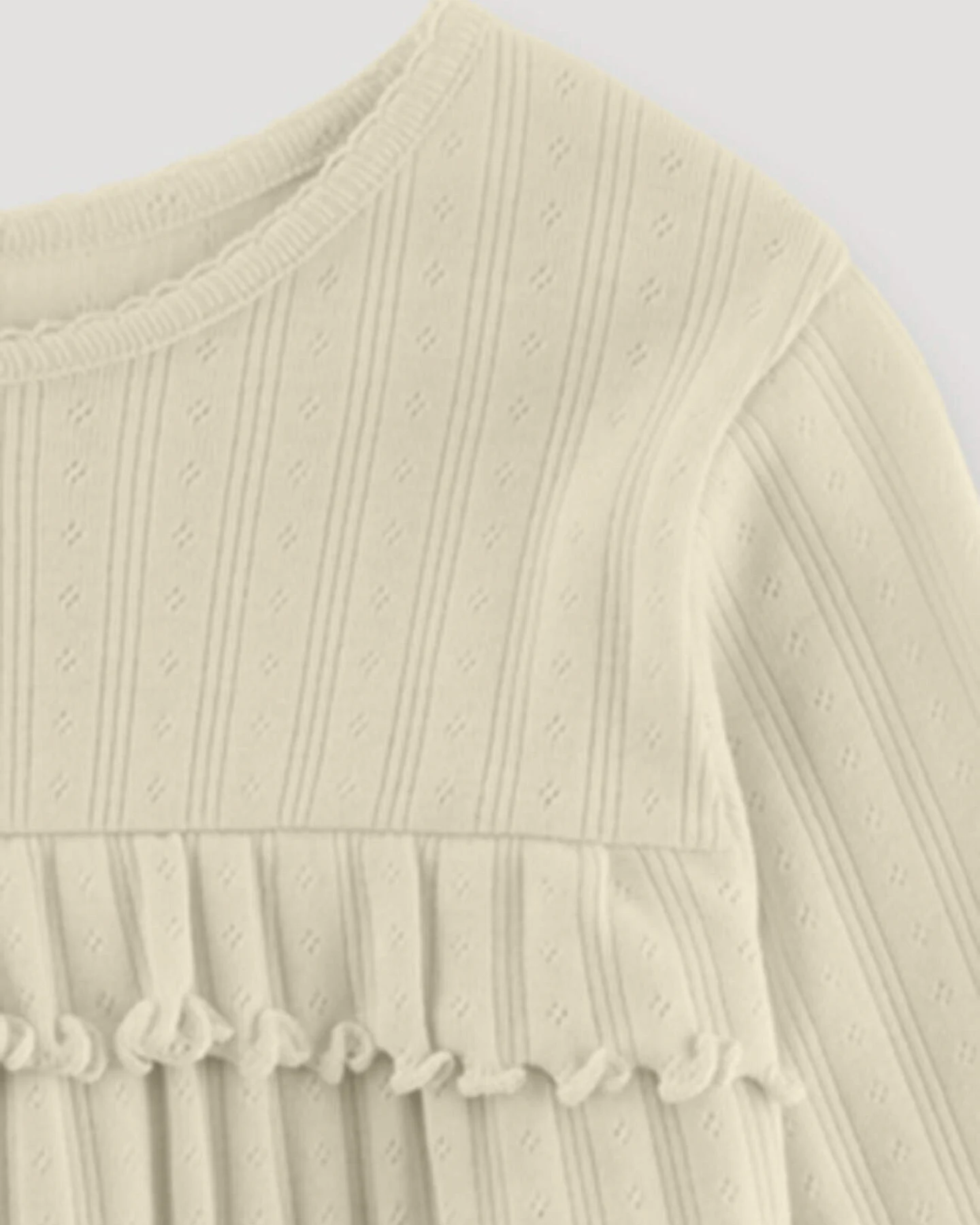 hessnatur Kinder Pyjama Regular aus Bio-Baumwolle - natur - Größe 122/128 – Ansicht 2