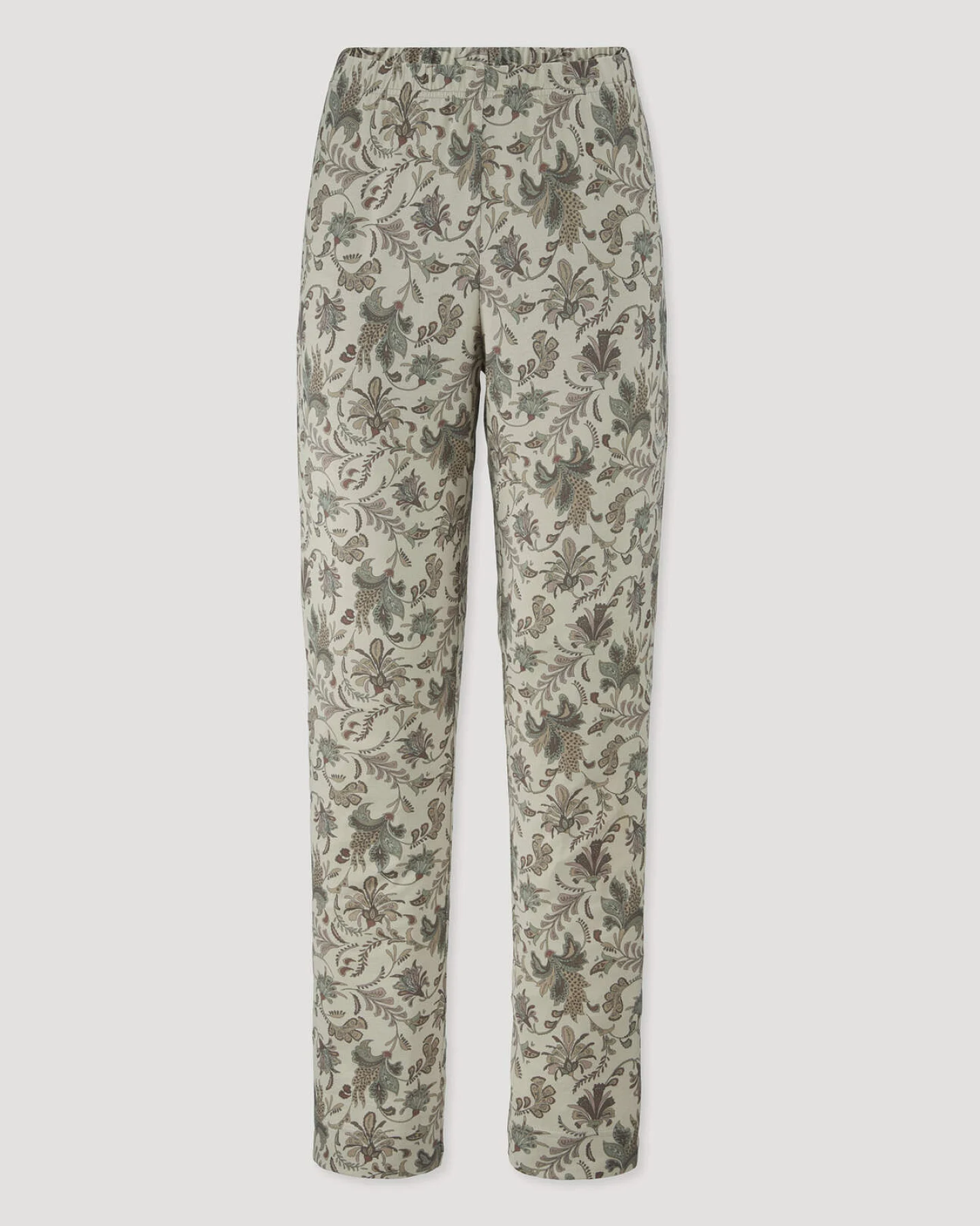 hessnatur Damen Schlafhose PURE COTTON aus Bio-Baumwolle - beige - Größe 34 – Ansicht 3