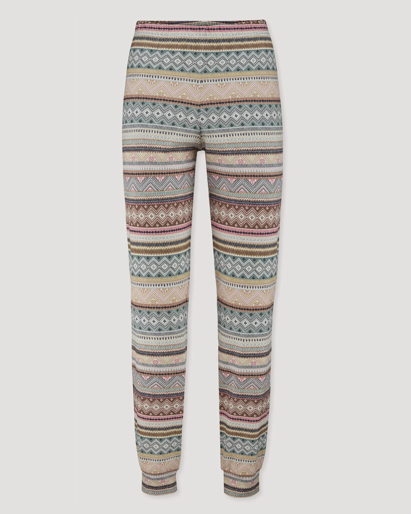 hessnatur Damen Schlafhose PURE COTTON aus Bio-Baumwolle - blau - Größe 48 – Ansicht 3