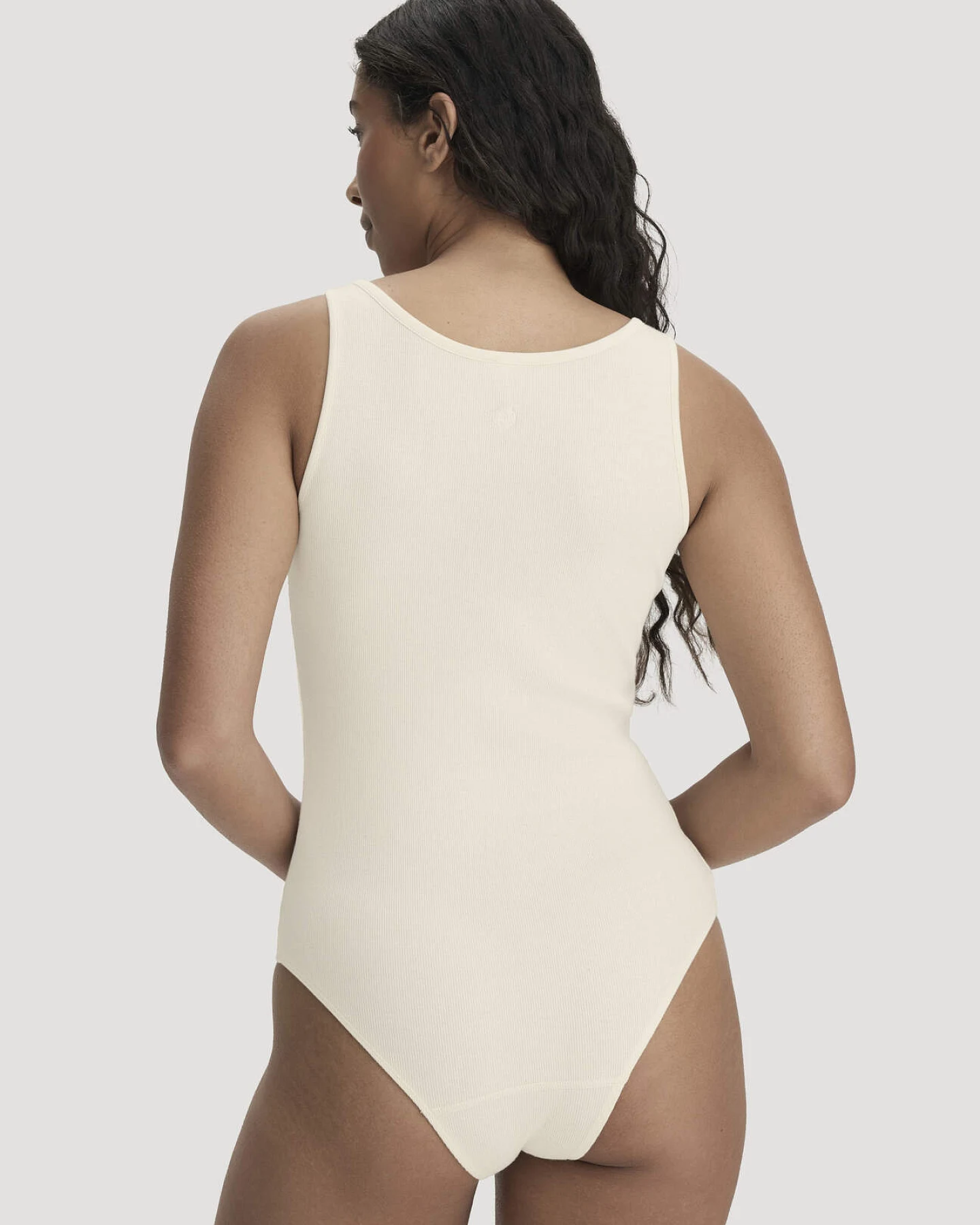 hessnatur Damen Body SOFT RIB aus Bio-Baumwolle - natur - Größe 38 – Ansicht 2