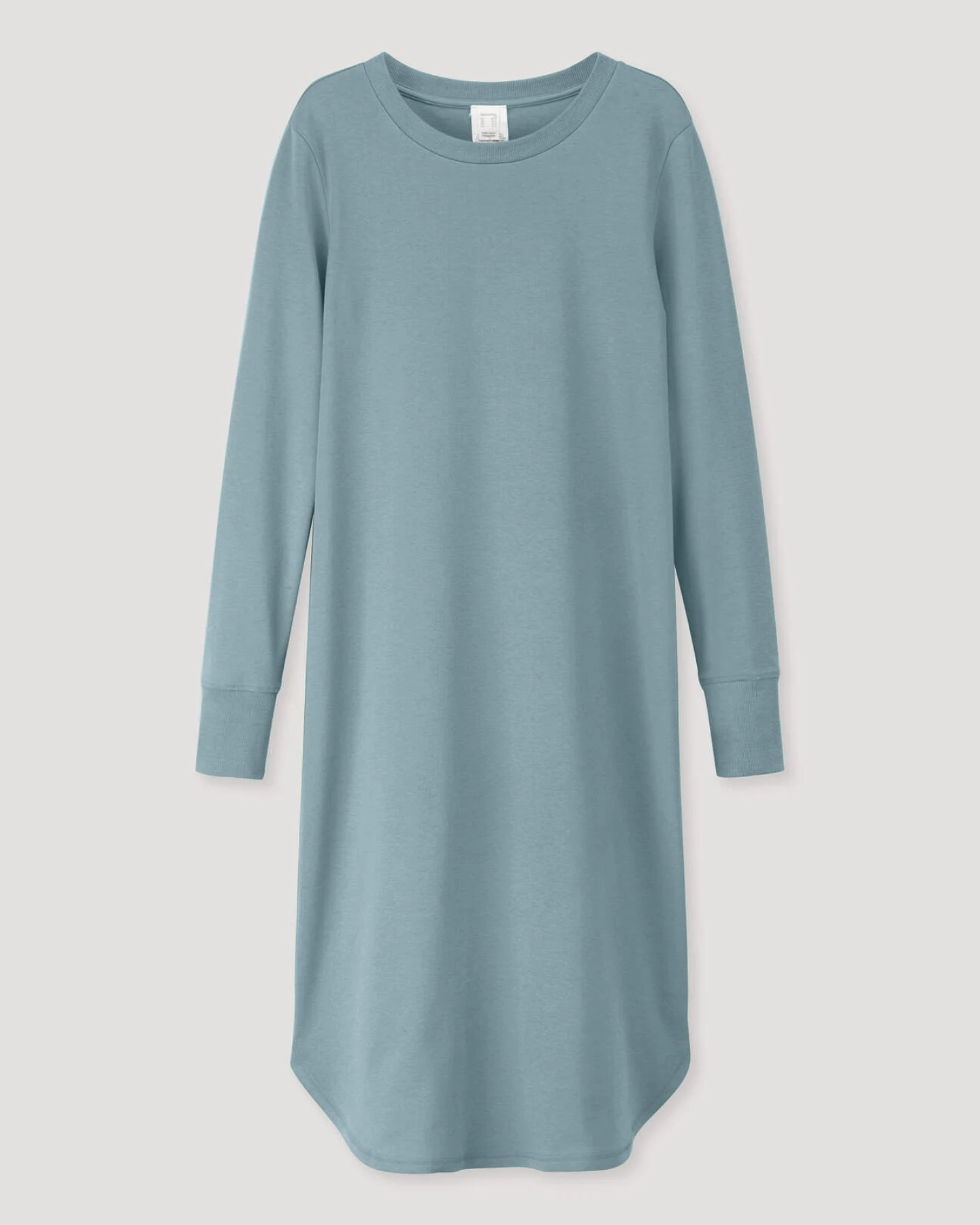 hessnatur Damen Nachthemd PURE COTTON aus Bio-Baumwolle - blau - Größe 34 – Ansicht 3