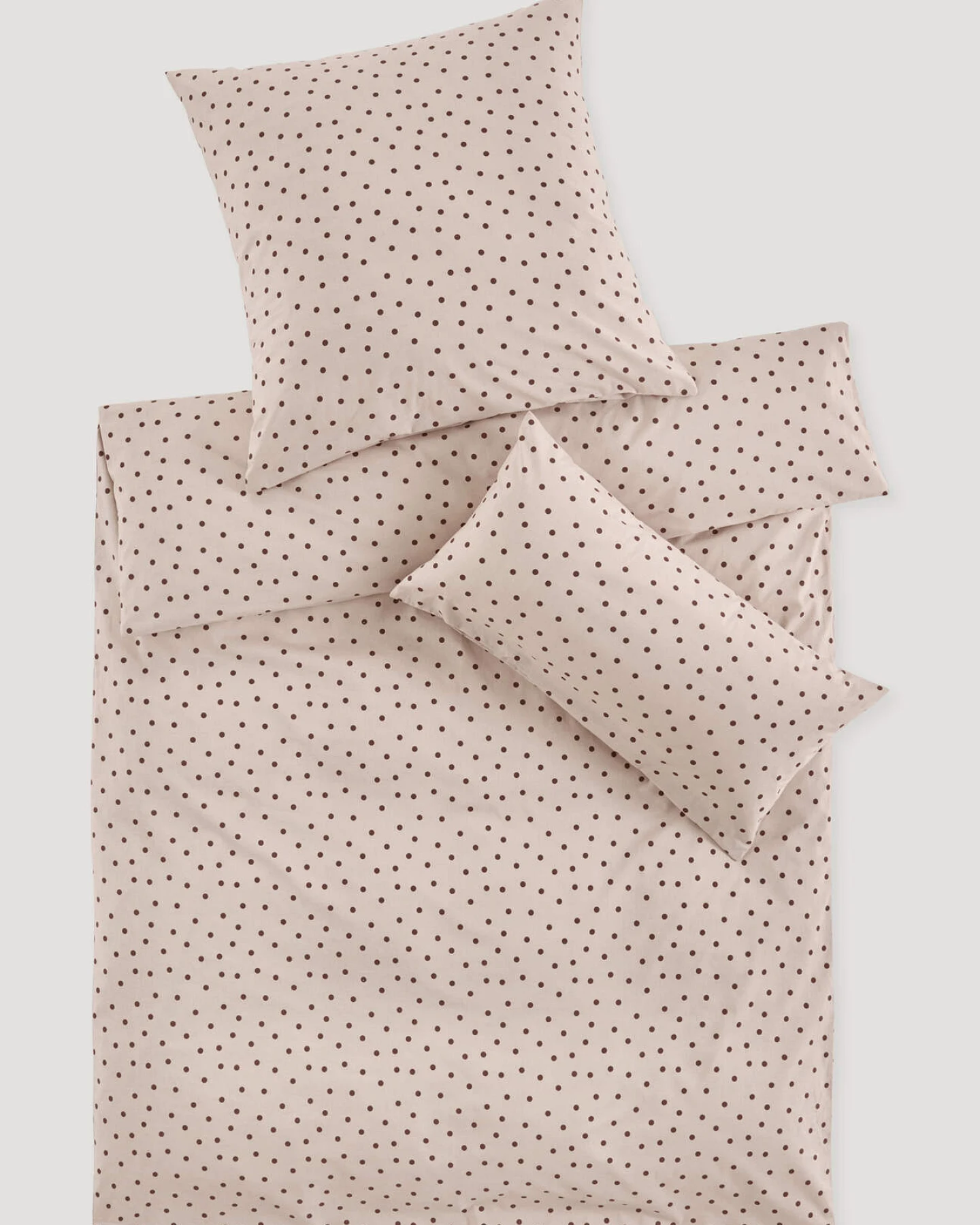 hessnatur Renforcé Bettwäsche Set AUDREY aus Bio-Baumwolle - rosa - Größe 135x200 / 80x80 cm – Ansicht 2