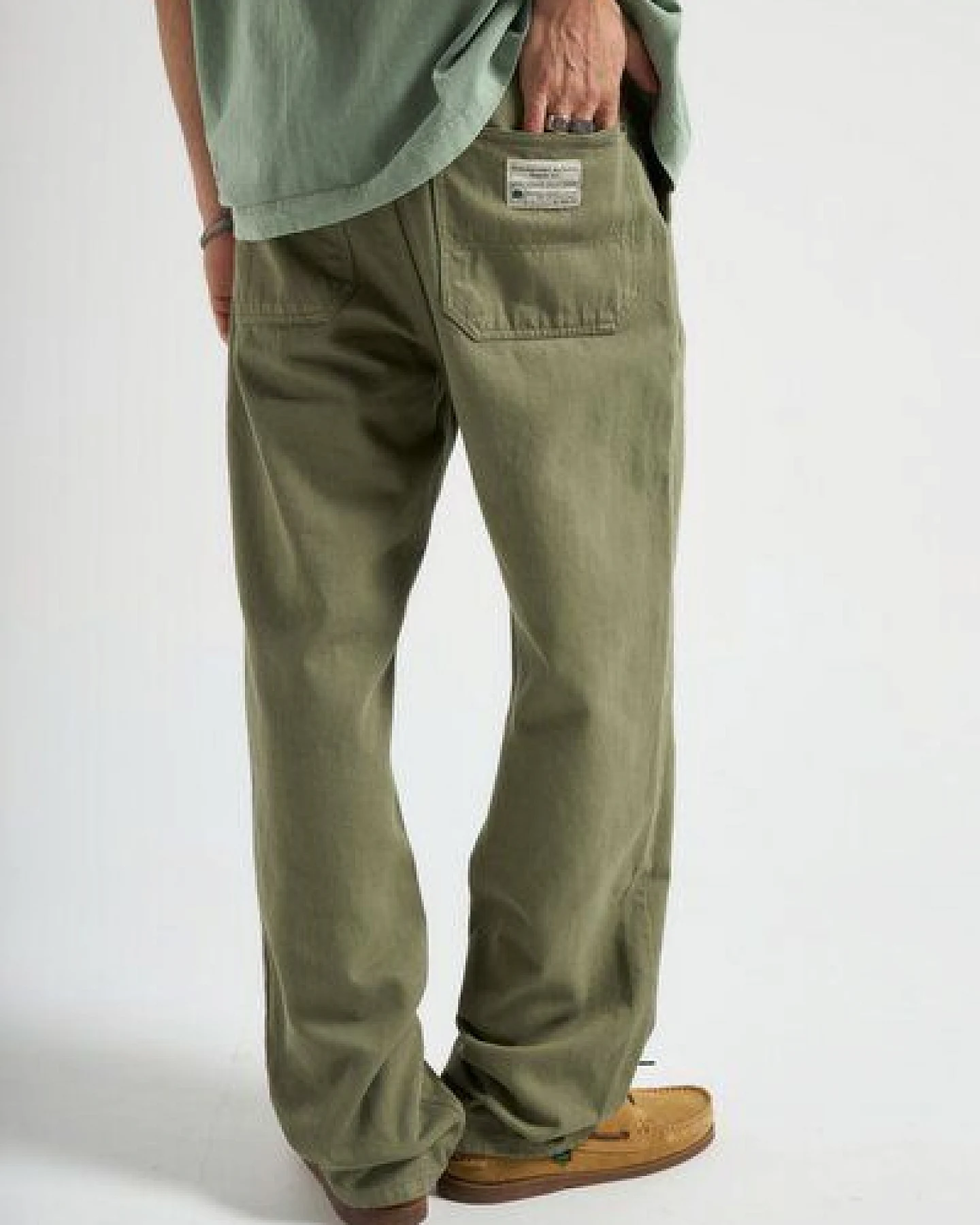 Trendsplant Operator Pants Hedge Green – Ansicht 4