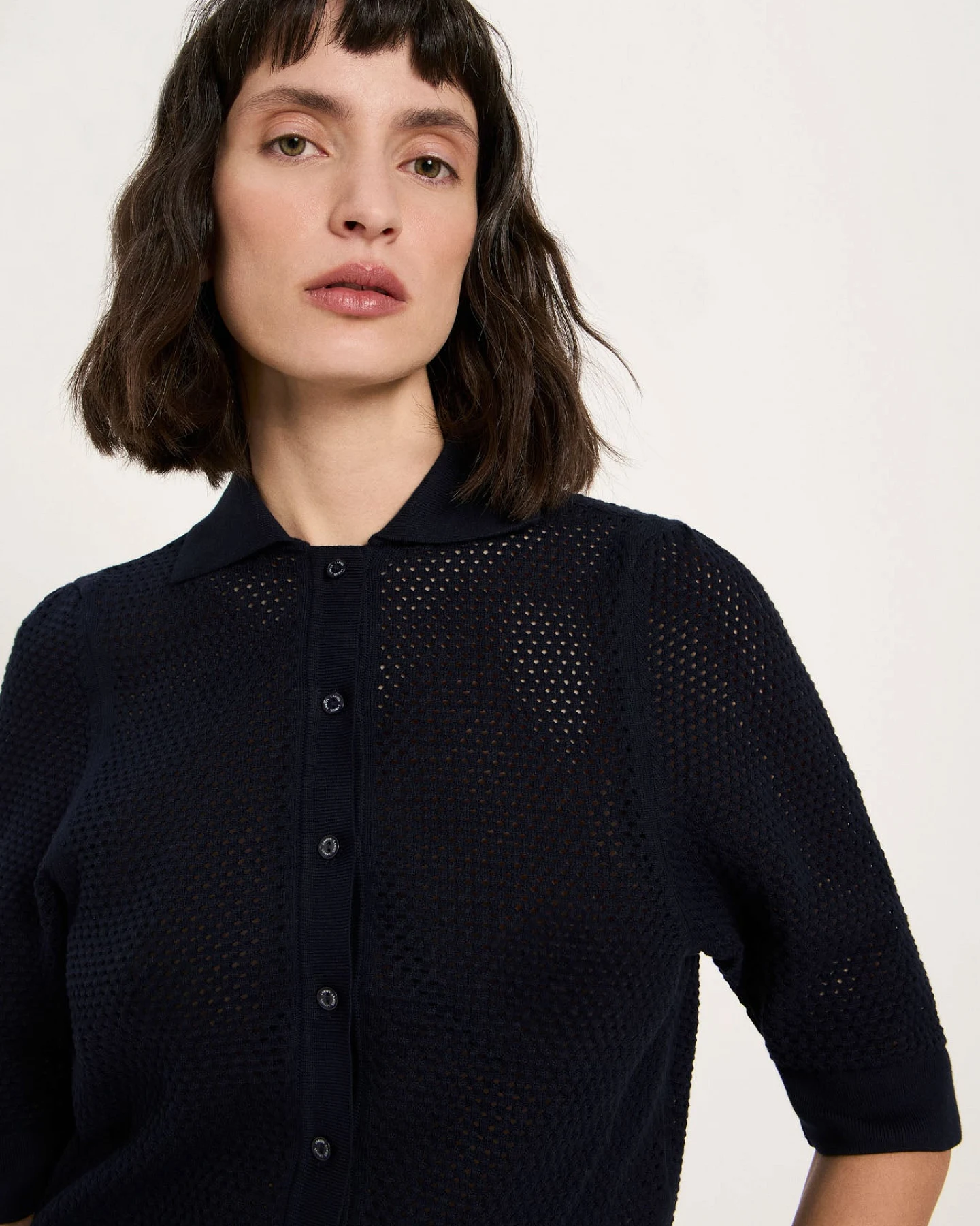 Strickjacke kurzarm (GOTS) – Ansicht 3