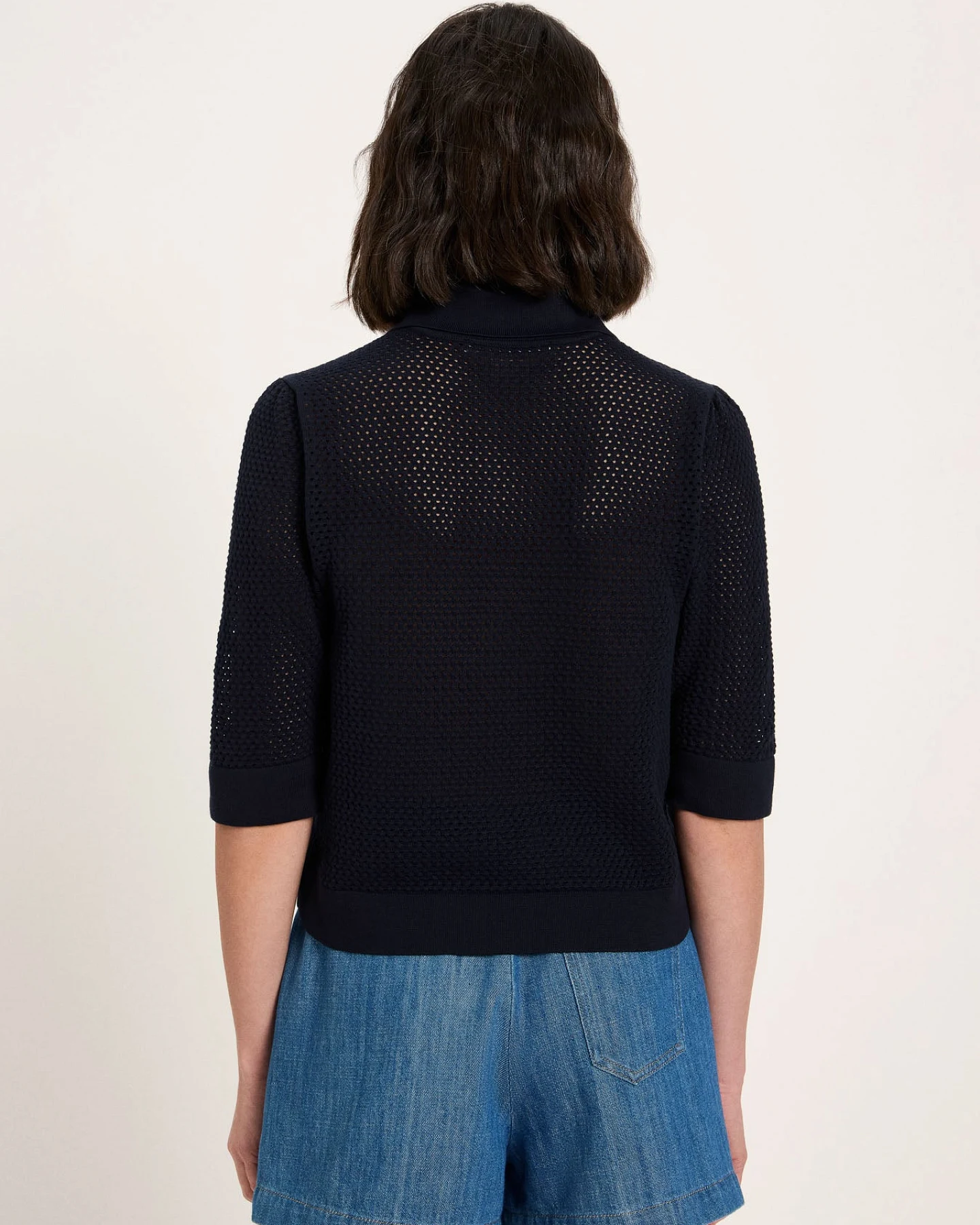 Strickjacke kurzarm (GOTS) – Ansicht 4