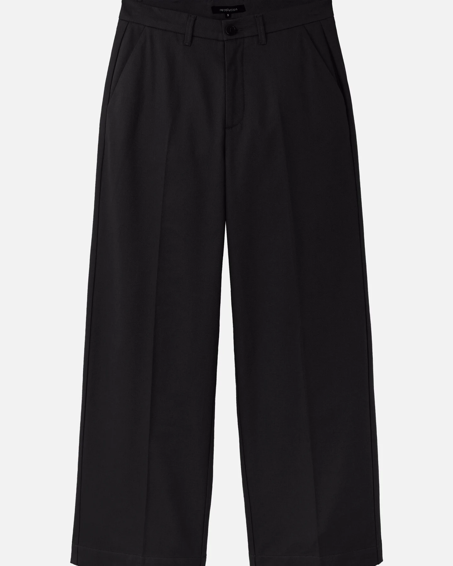 Recolution Damen vegan Hose Marlene Ligularia Schwarz – Ansicht 2