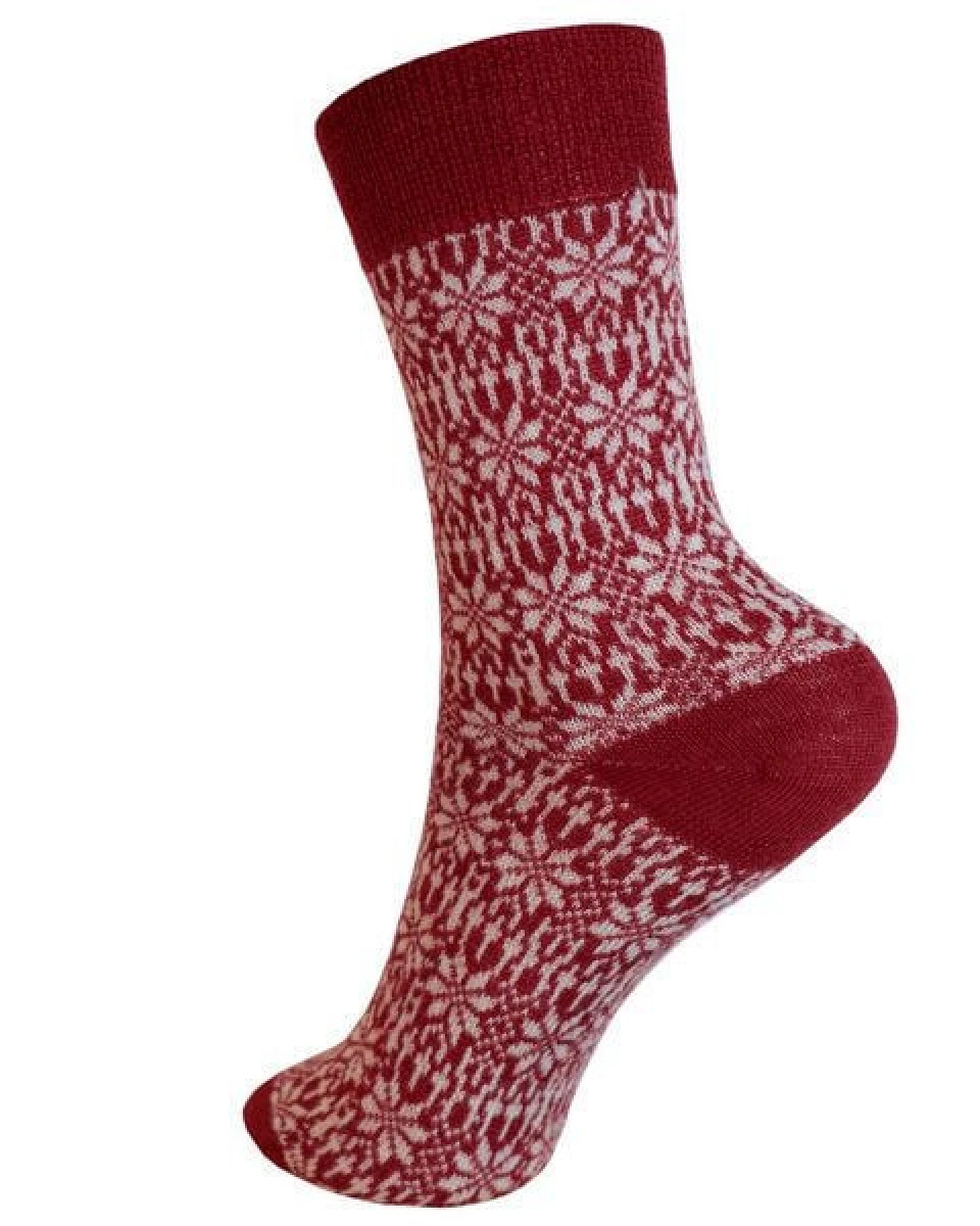 Hirsch Natur Baby Kind Norweger Feinstricksocke kbT Wolle – Ansicht 2