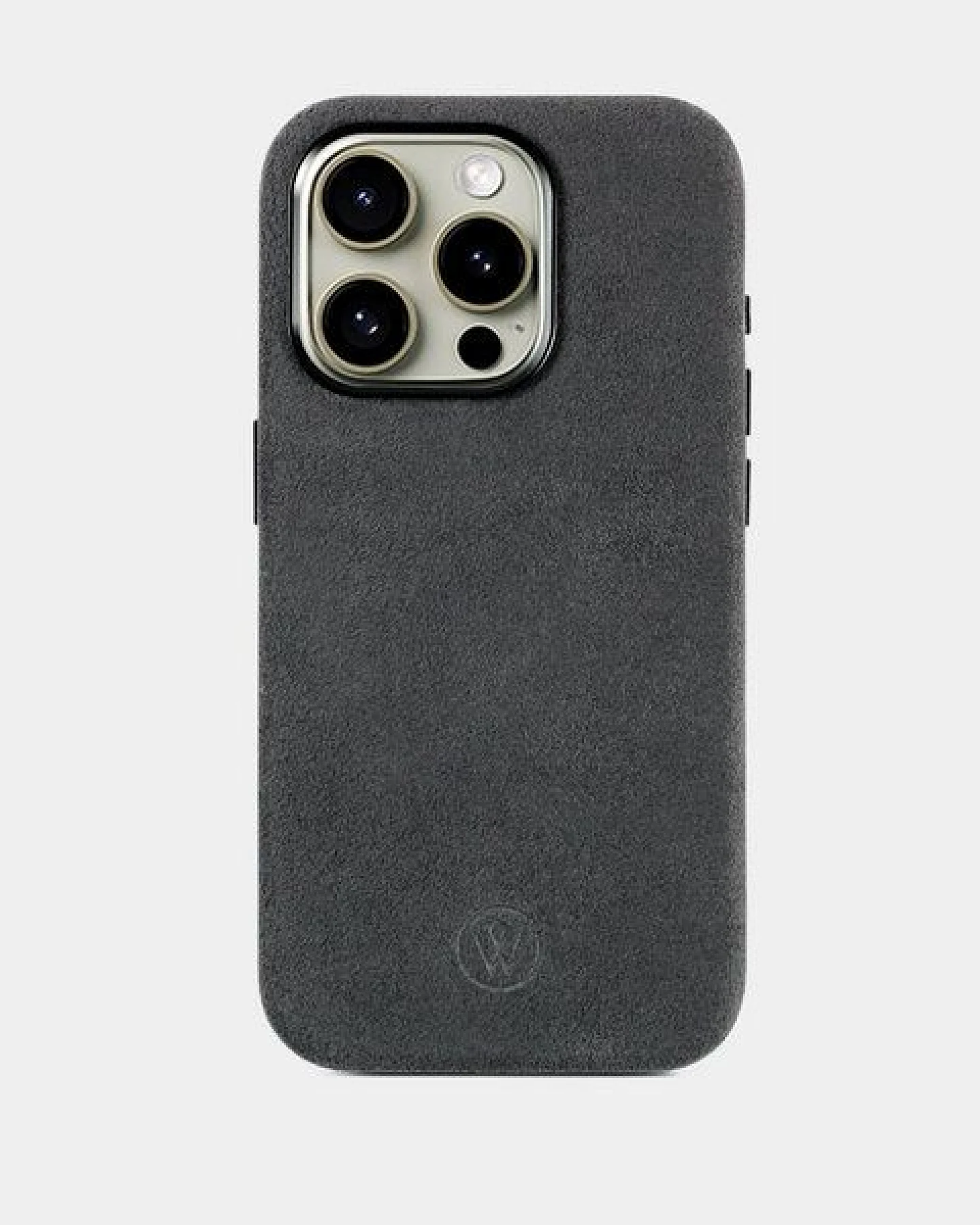 GOOD WILHELM iPhone Pro Hülle JOSEPH aus italienischem Alcantara (vegan) – Ansicht 4