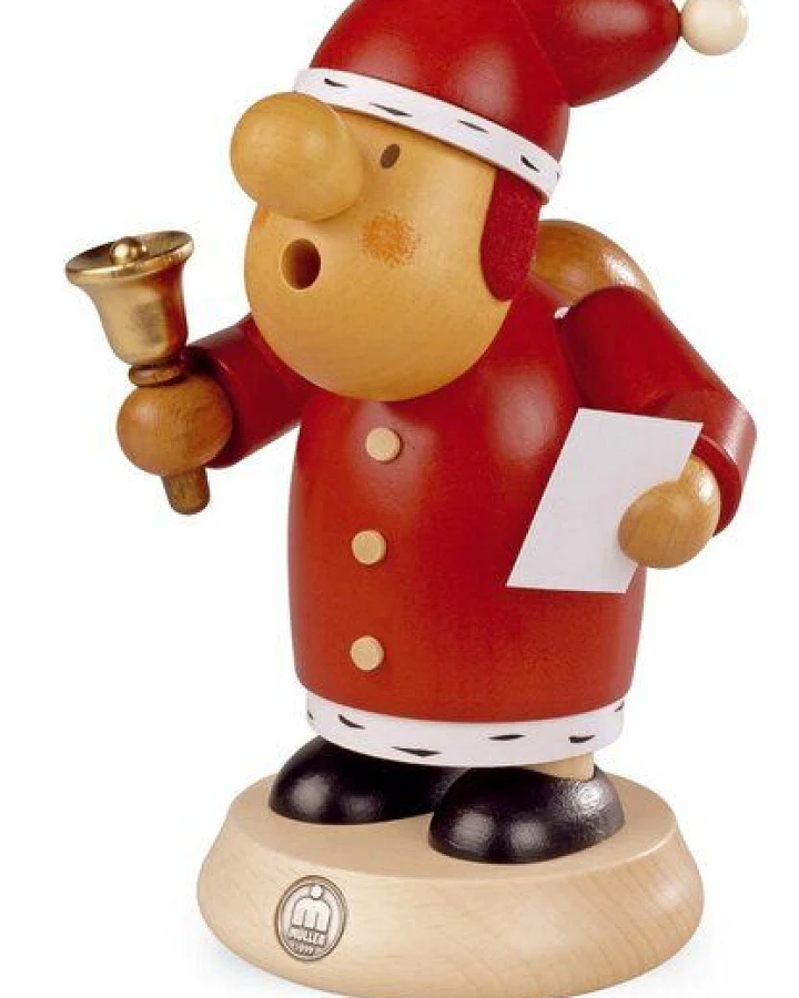 Müller Seiffen Müllerchen Weihnachtsmann, die Räuchermännchen mit der Knollennase