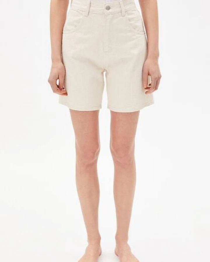ARMEDANGELS FREYMAA UNDYED - Damen Denim Shorts aus Bio-Baumwoll Mix (recycled)