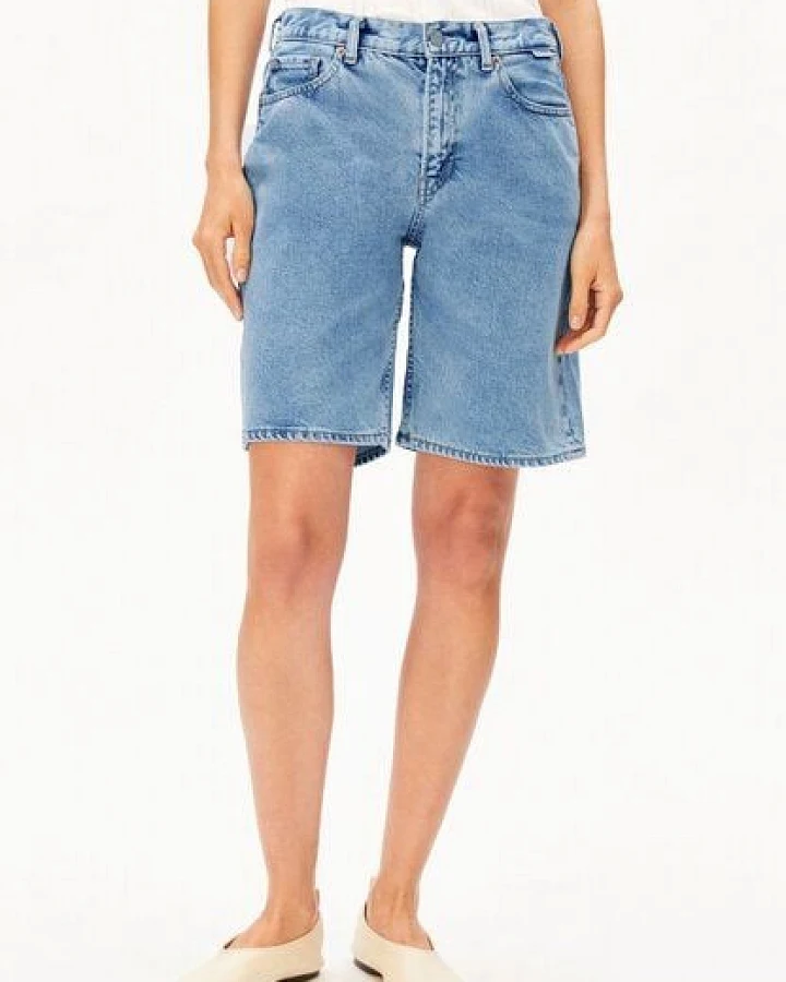ARMEDANGELS THALINAA Damen Jeans-Shorts aus 100% recycelter Baumwolle