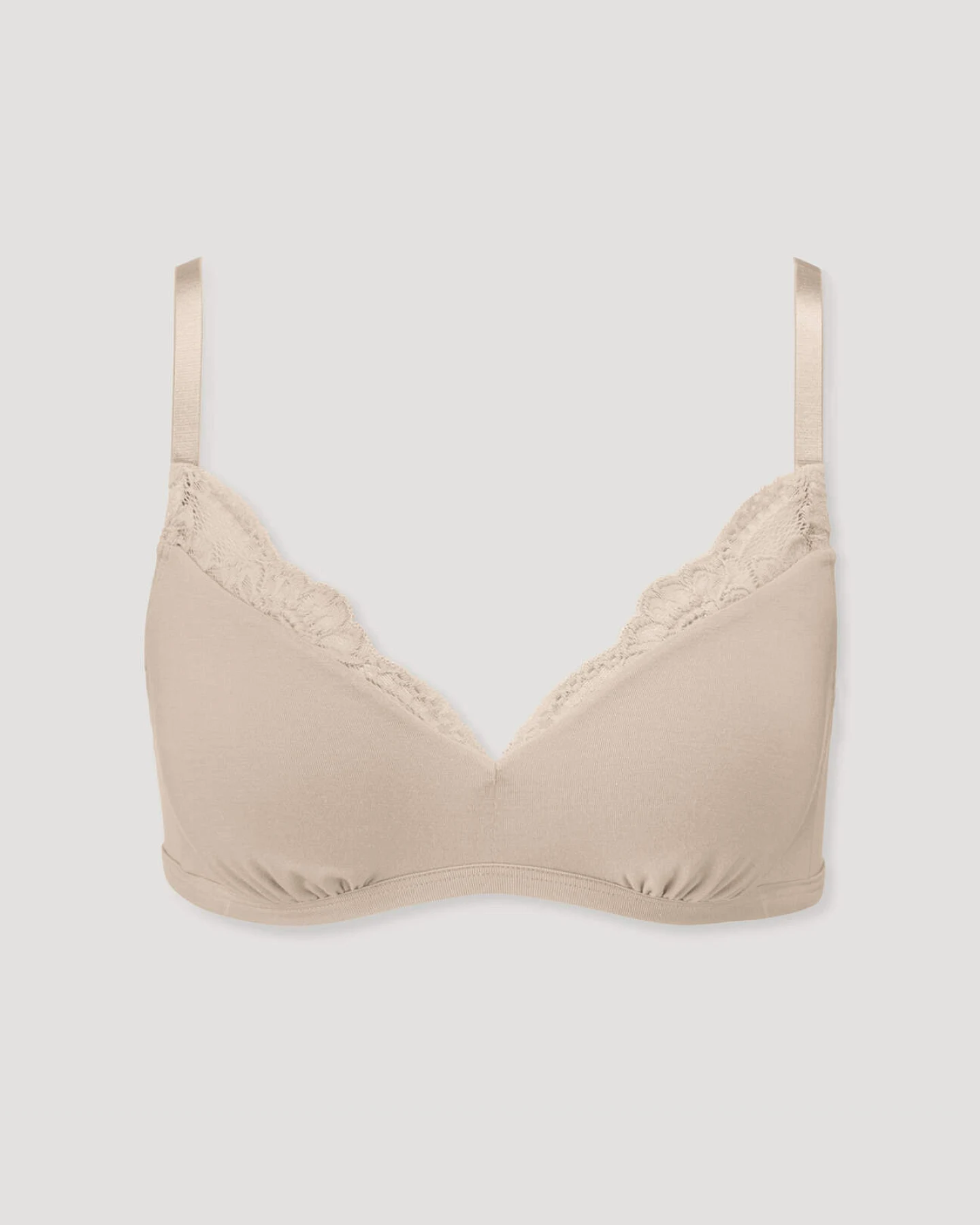 hessnatur Damen Soft BH PURE SENSE LACE aus TENCEL™ Modal - rosa - Größe 34 – Ansicht 4