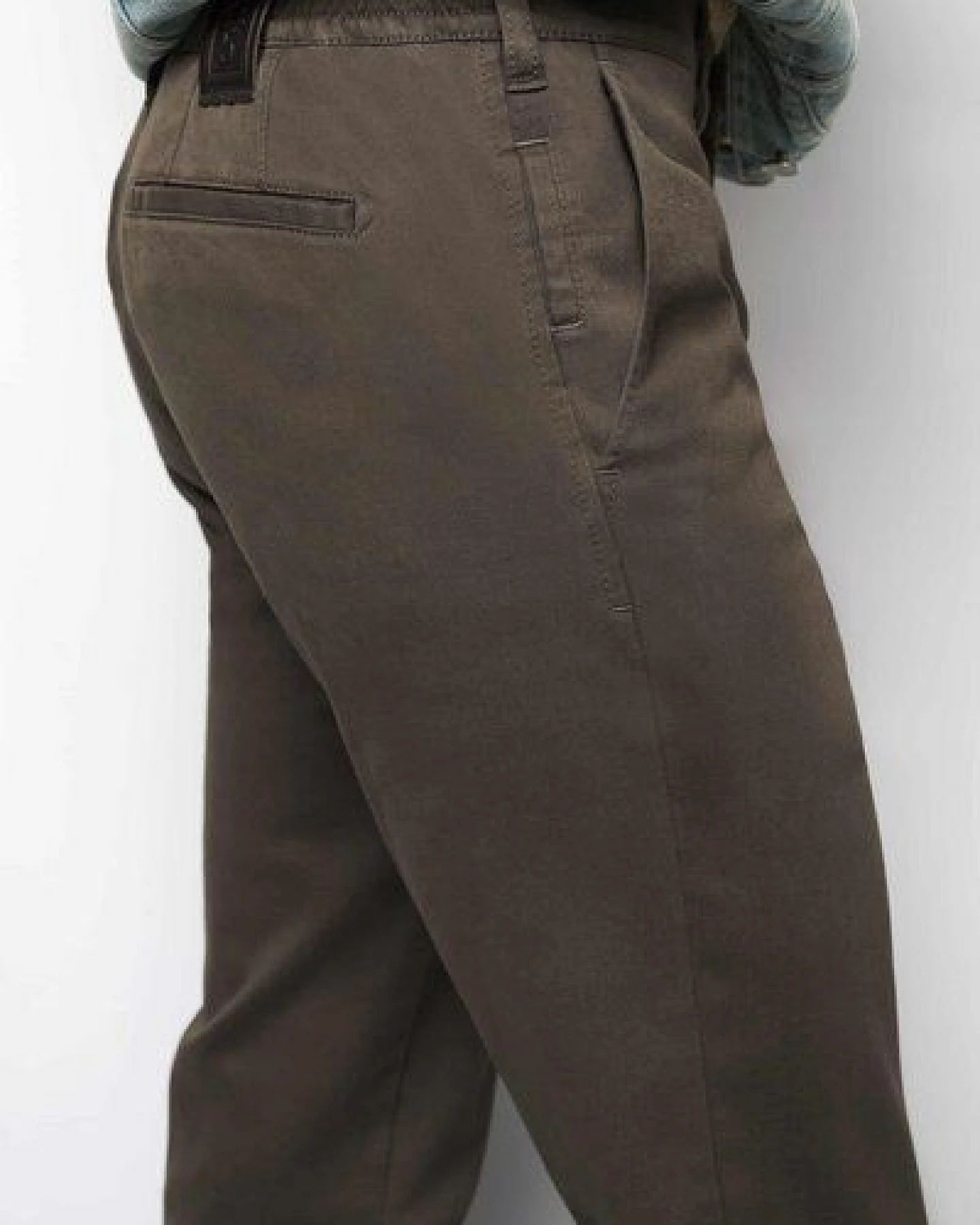 M 5 BY MEYER Sportliche Chino im Jersey Look – Ansicht 4