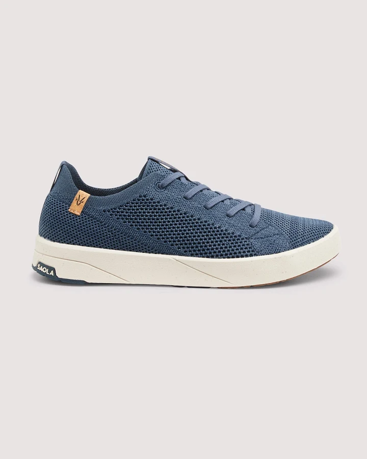 SAOLA Damen vegan Sneaker Damen Cannon Knit 2.0 Blau