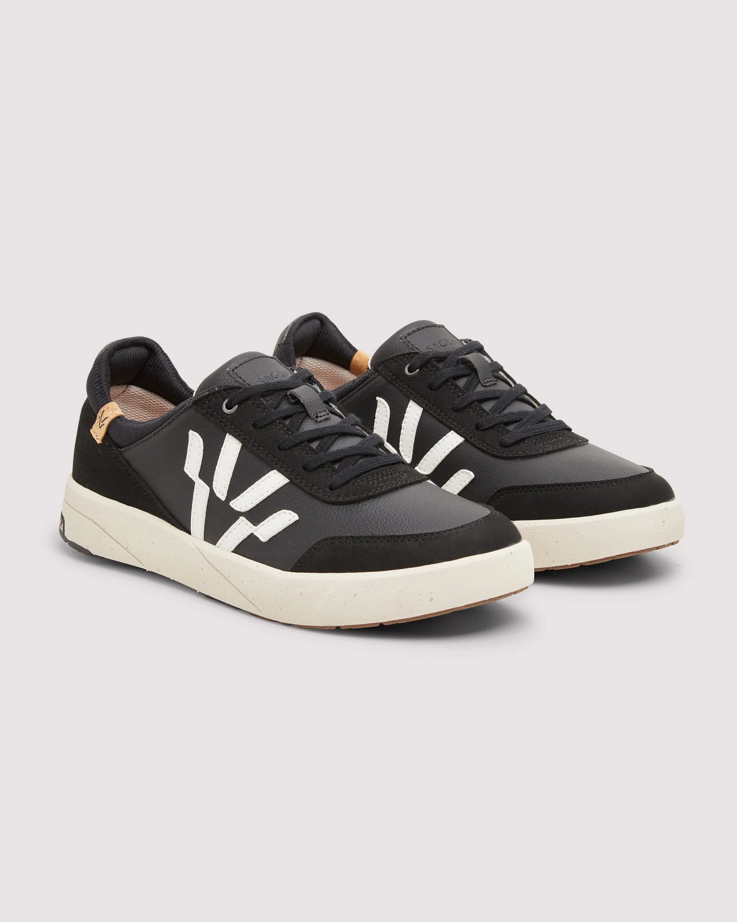 SAOLA Damen vegan Sneaker Damen Cali Black – Ansicht 2