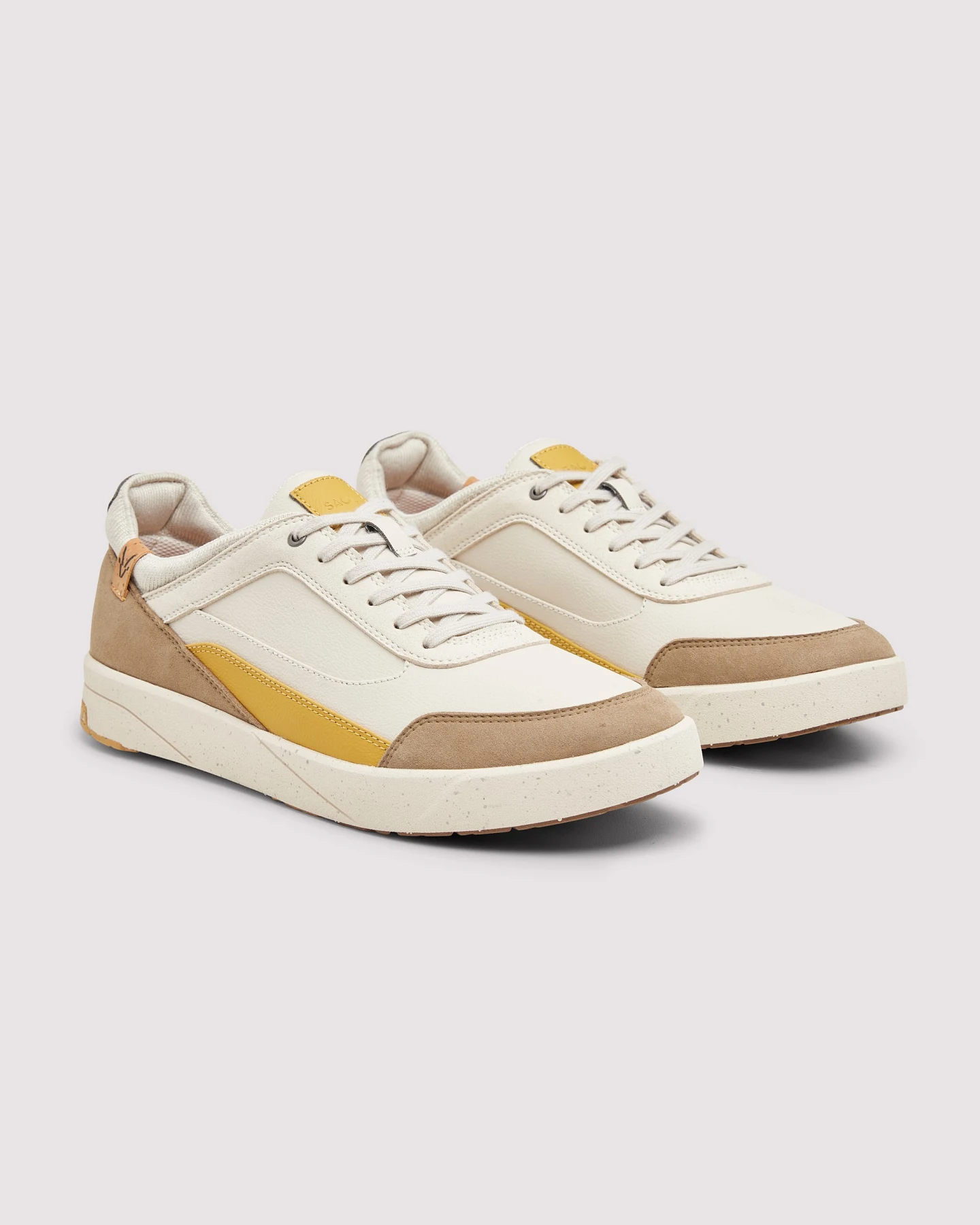 SAOLA Herren vegan Sneaker Herren In Der Farbe Quito Sand Camel – Ansicht 2