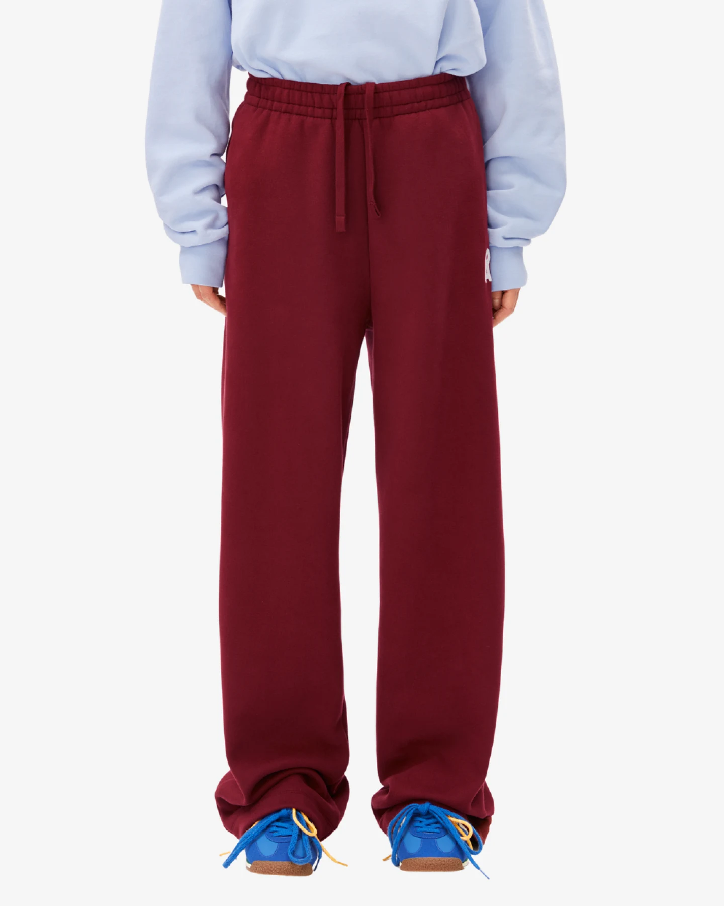 Armedangels ICONIC Å IVAARA Sweatpant Velvet Red L – Ansicht 3