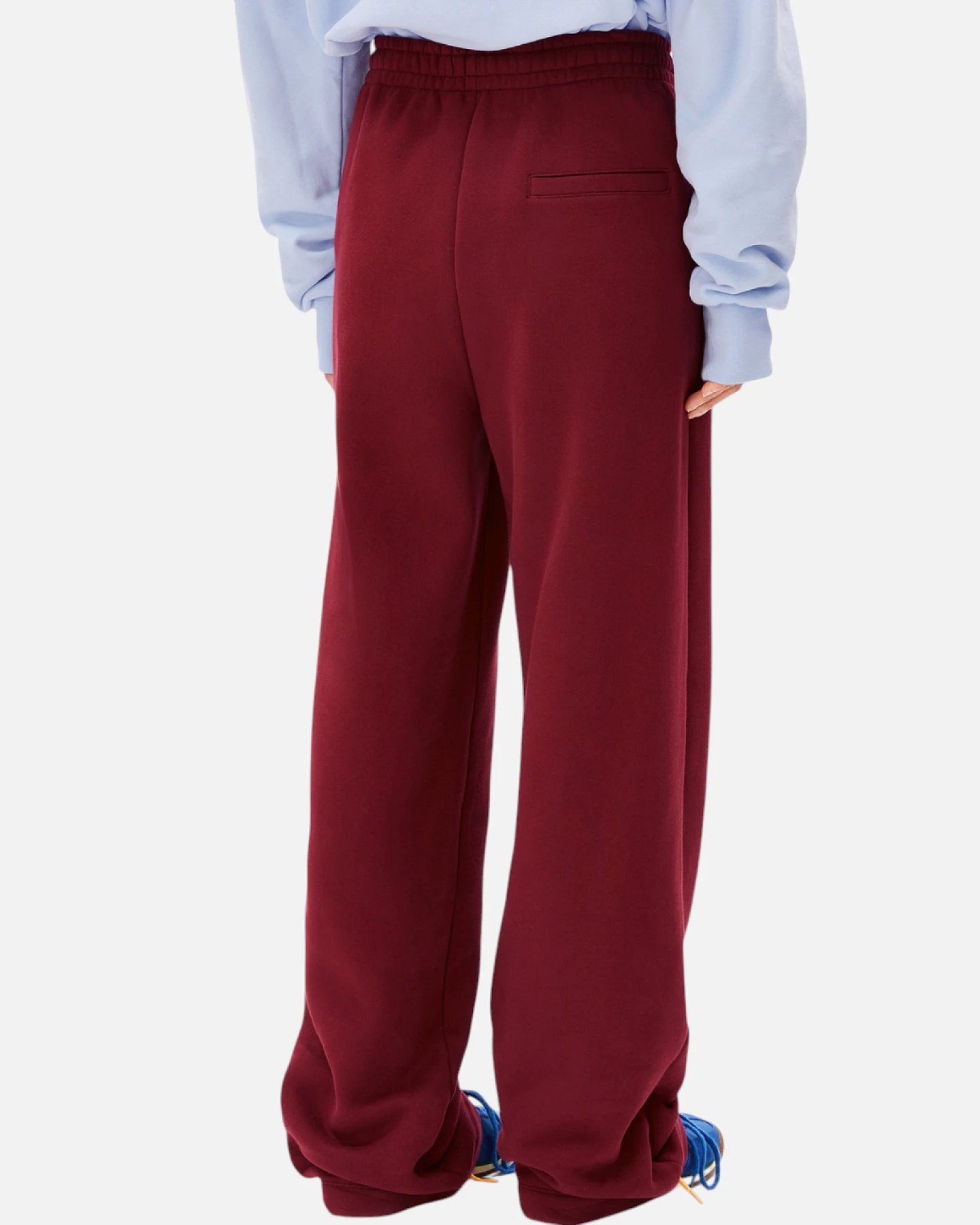 Armedangels ICONIC Å IVAARA Sweatpant Velvet Red L – Ansicht 4