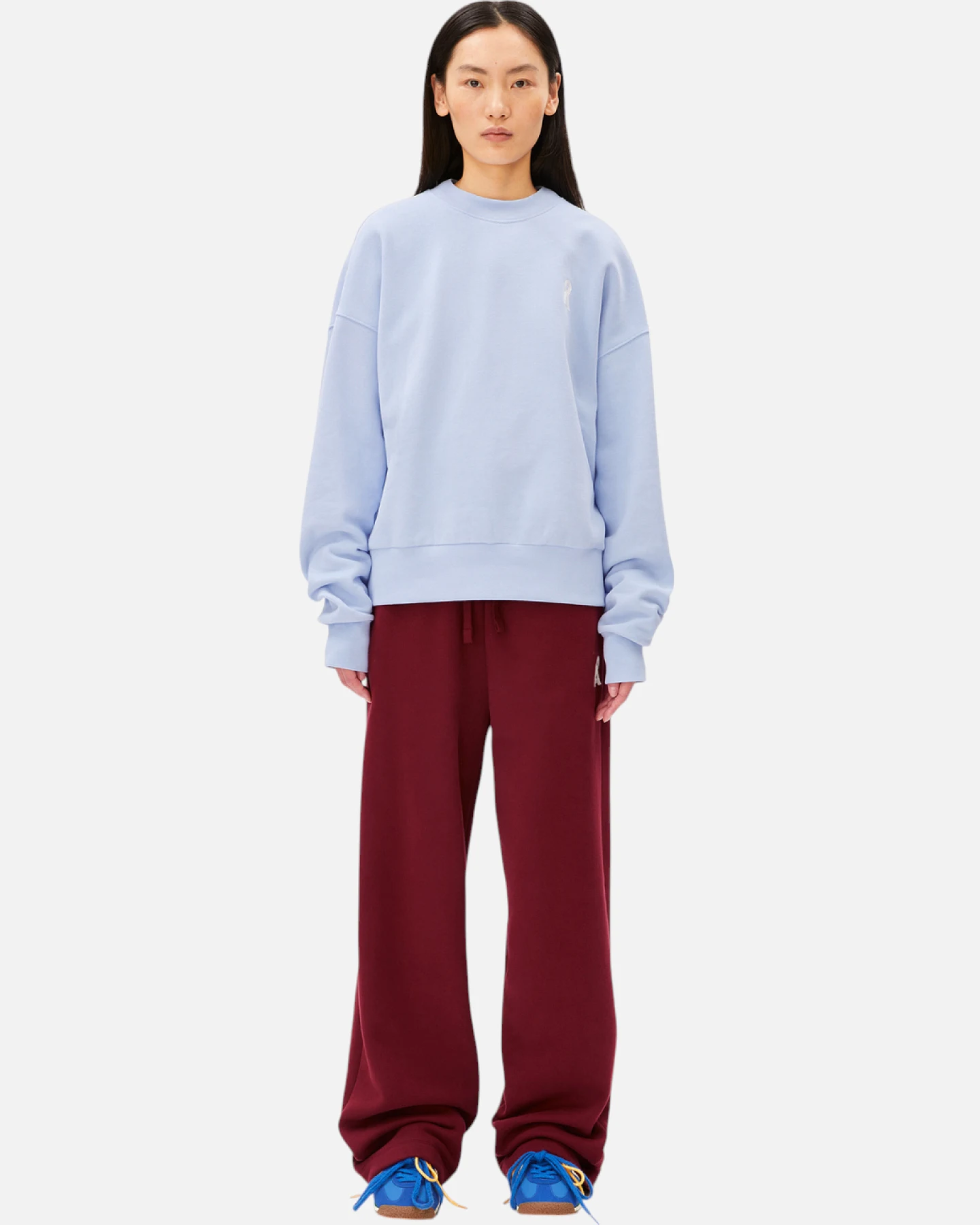 Armedangels ICONIC Å IVAARA Sweatpant Velvet Red M – Ansicht 2