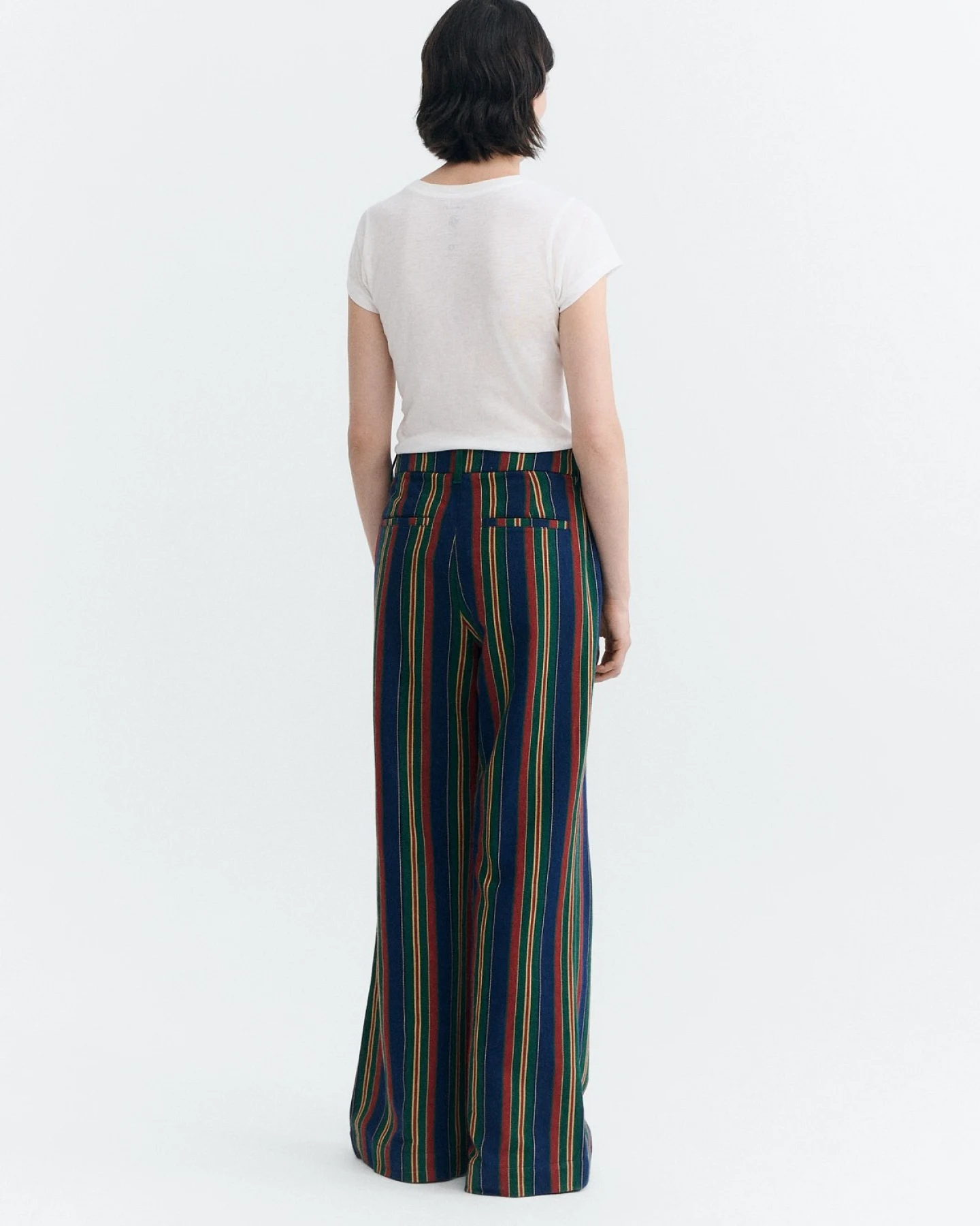 Hose Patricia Cabanon Stripes Rot – Ansicht 3