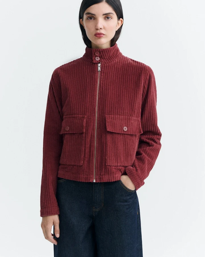 Jacke Delia Corduroy Braun